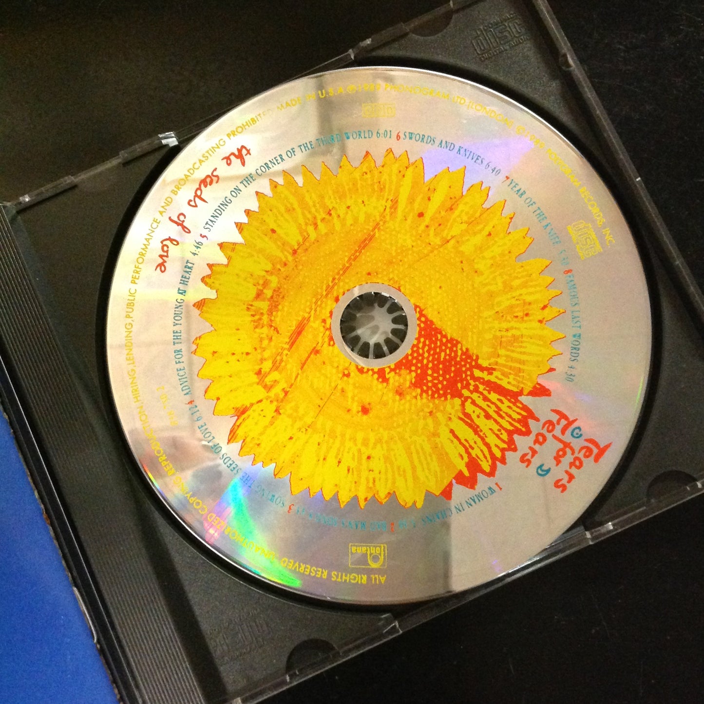 Tears For Fears - The Seeds Of Love *Single #203