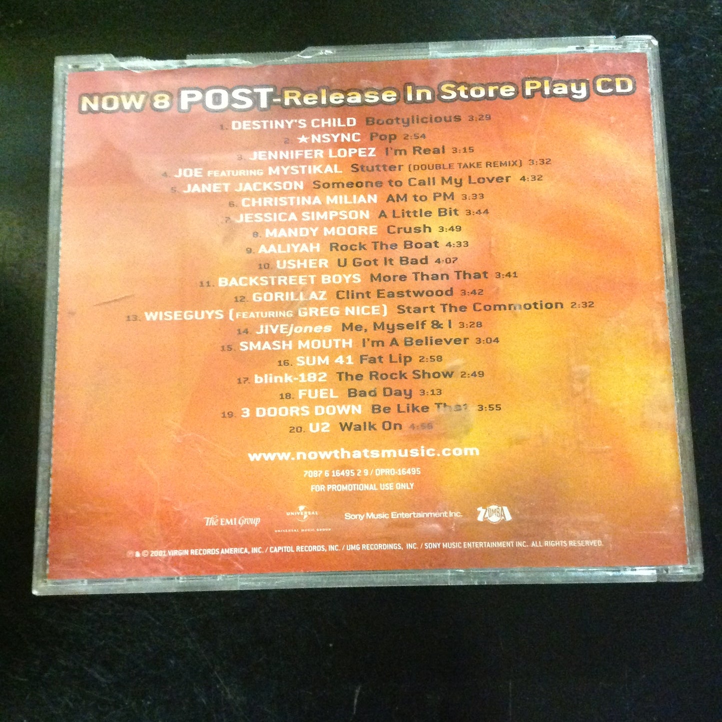 Now That's What I Call Music 8 #Single 94