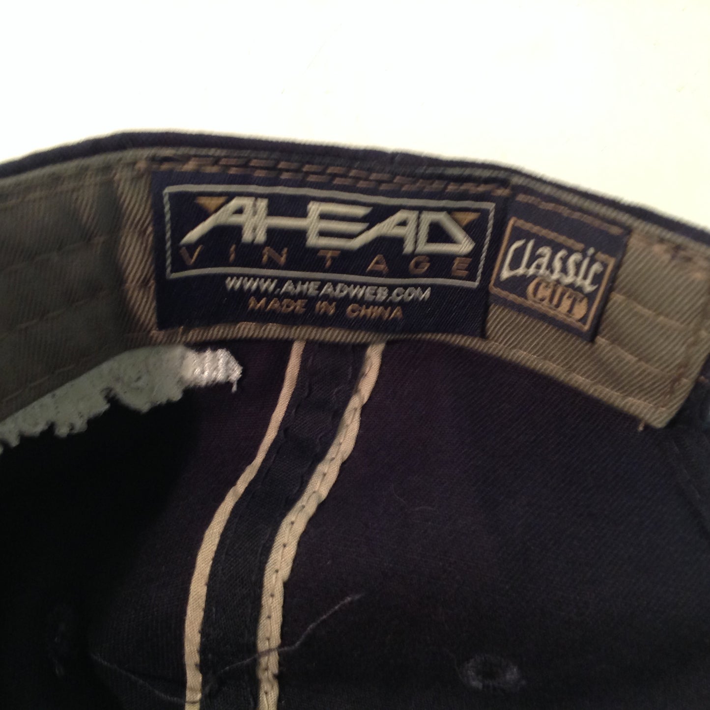 Authentic Ahead Vintage Classic Cut 2017 PGA Championship Quail Hollow Golf Club Charlotte North Carolina Tournament Souvenir Black Baseball Cap