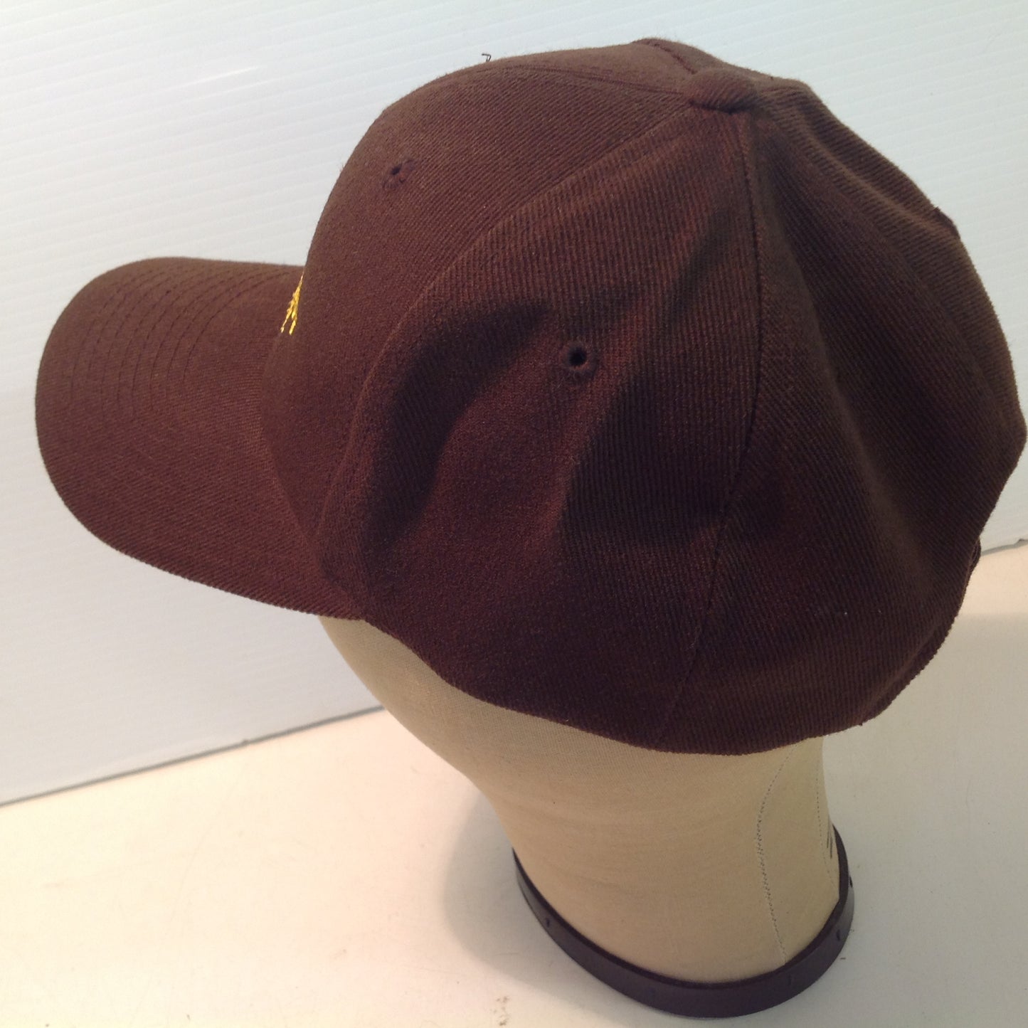 Vintage Acrylic The Armor School Fort Knox Kentucky '63-'67 Dark Brown Souvenir Baseball Cap