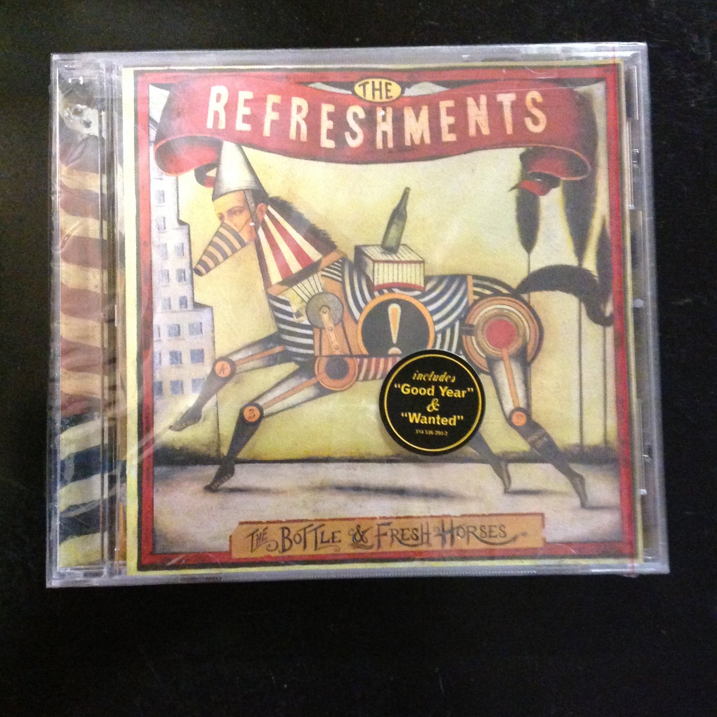 he Refreshments The Bottle & Fresh Horses *Single #149 (SEALED)