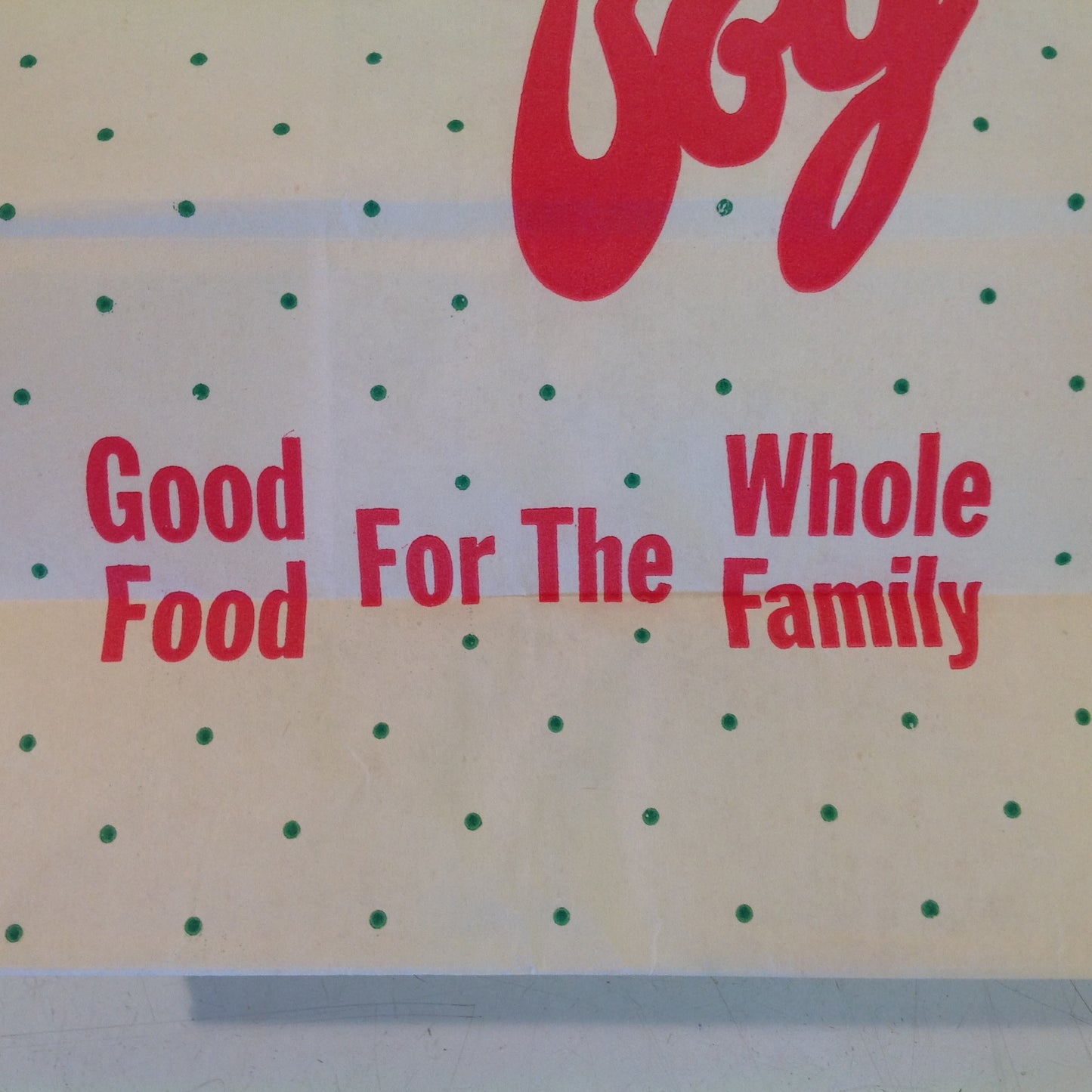 Vintage 1960's-70's Elias Brothers Home of the Big Boy Burger Restaurant Paper Bag