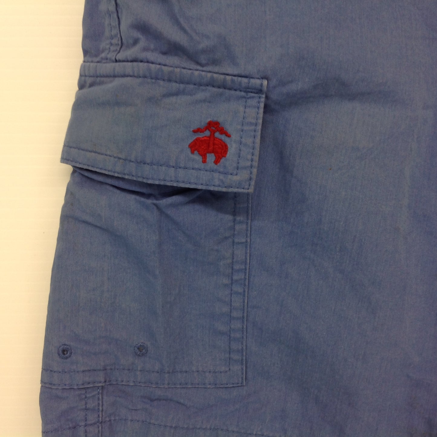 Vintage 346 Brooks Brothers Blue Swim Trunks Shorts Bathing Suit Men's Large