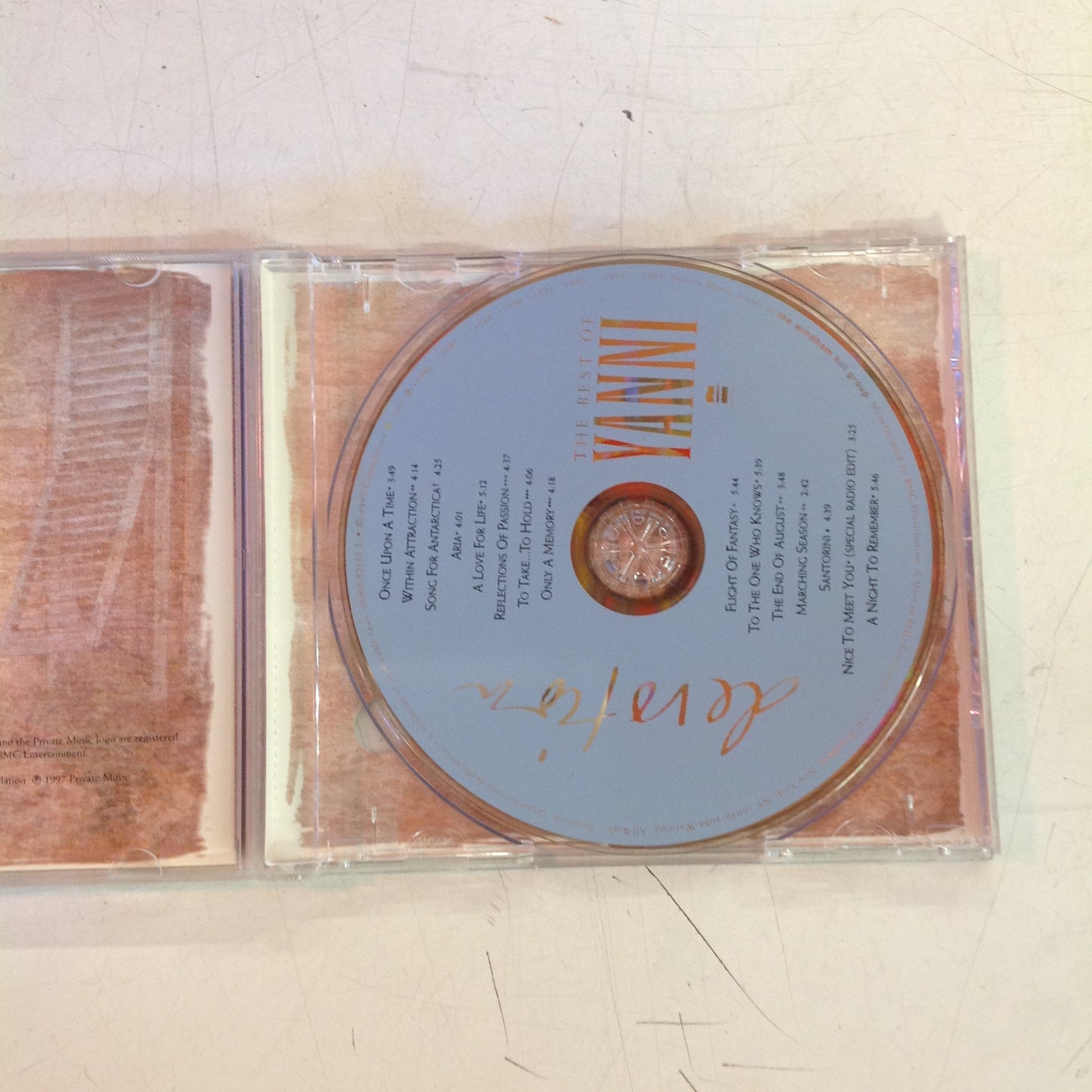 CD 1997 Yanni Devotion Best Of 01005-82153-2