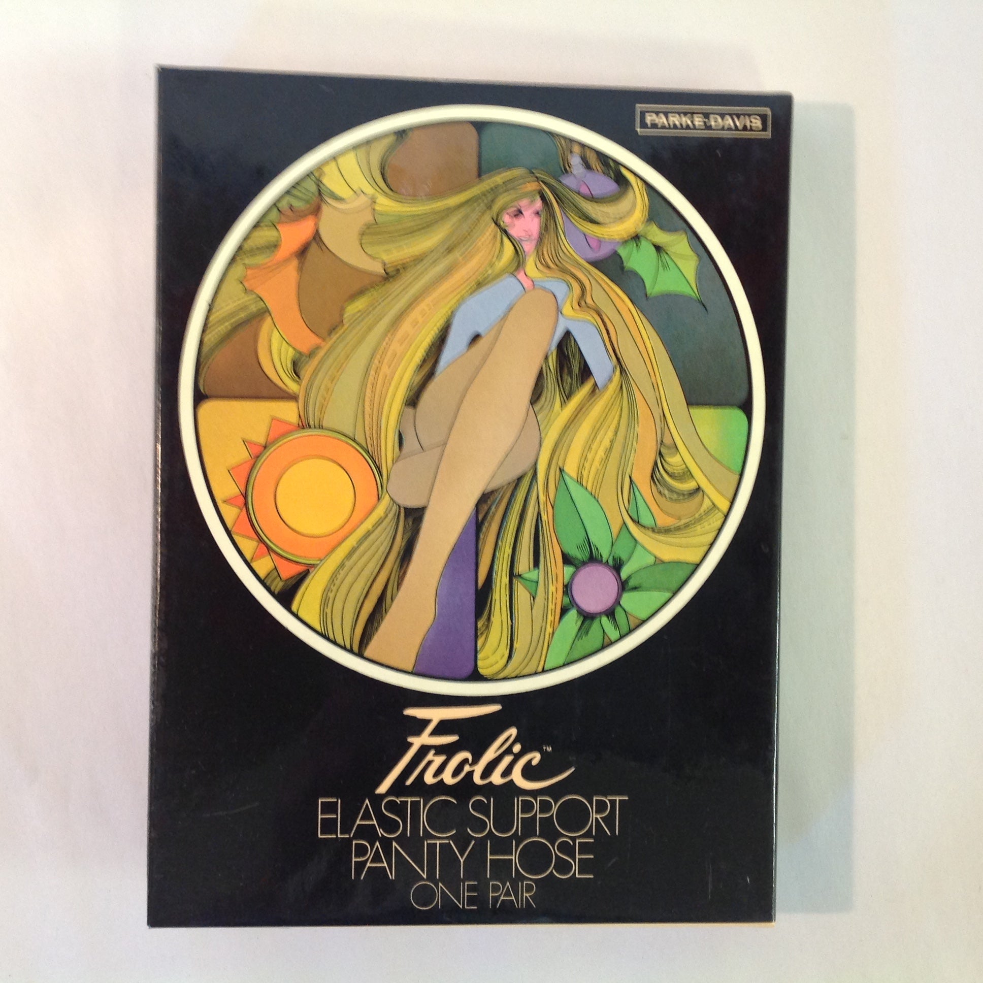 Vintage Unworn Parke-Davis FROLIC Elastic Support Panty Hose High Fash –  Time Warp, LLC