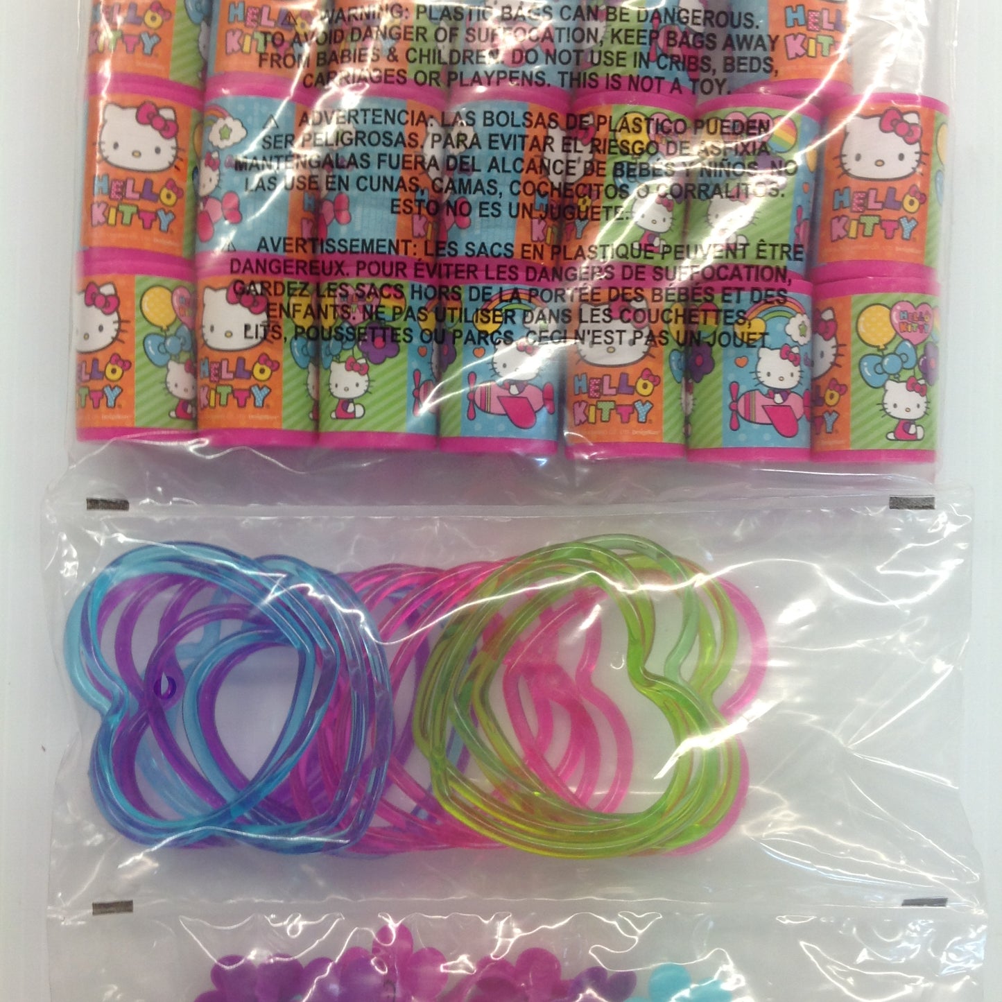Hello Kitty Super Mega Value Pack 100 Pc Party Set NOS