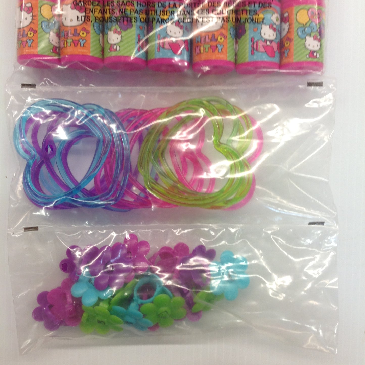 Hello Kitty Super Mega Value Pack 100 Pc Party Set NOS