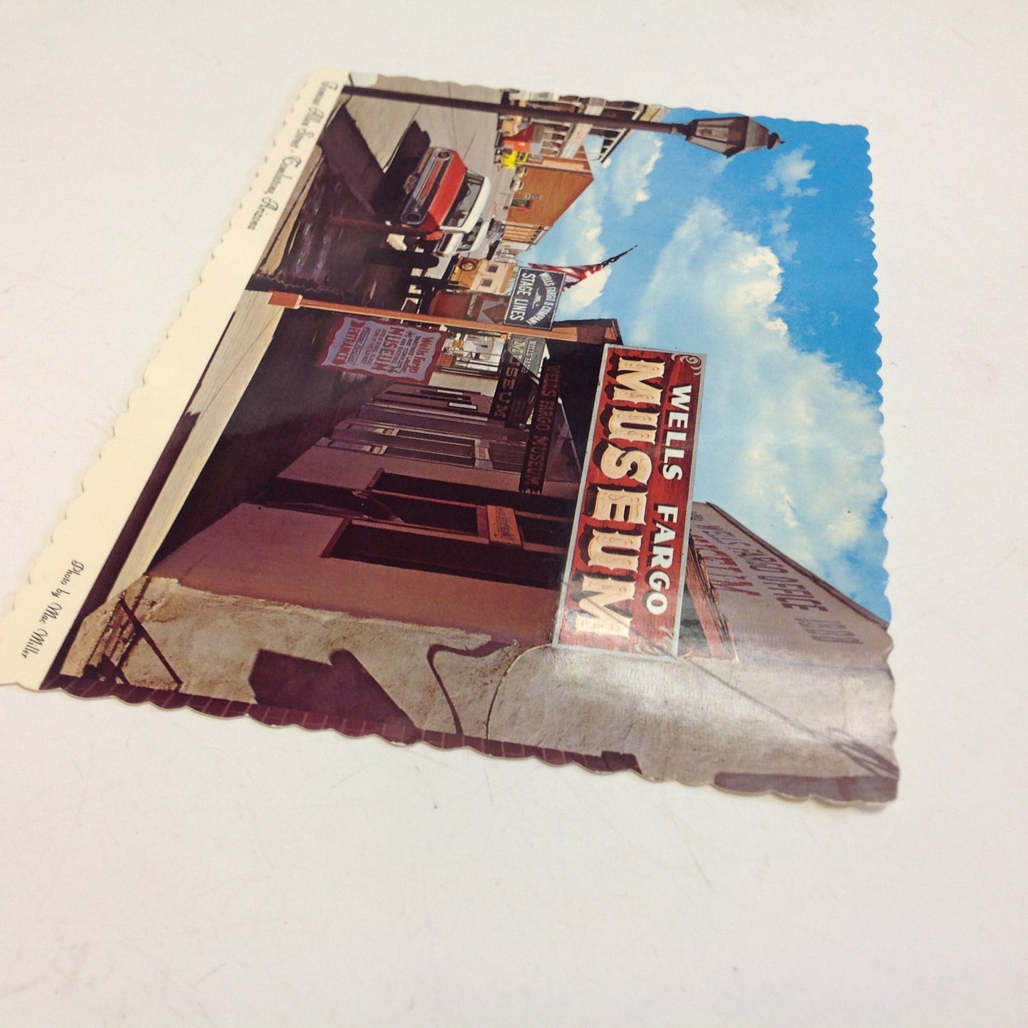 Vintage 1976 Dexter Supreme Color Postcard Historic Allen Street Wells Fargo Museum Wyatt Earp Doc Holliday Tombstone Arizona