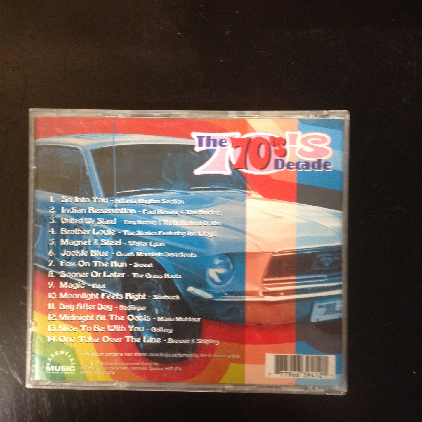 CD Essential Music the 70's Decade BB39412