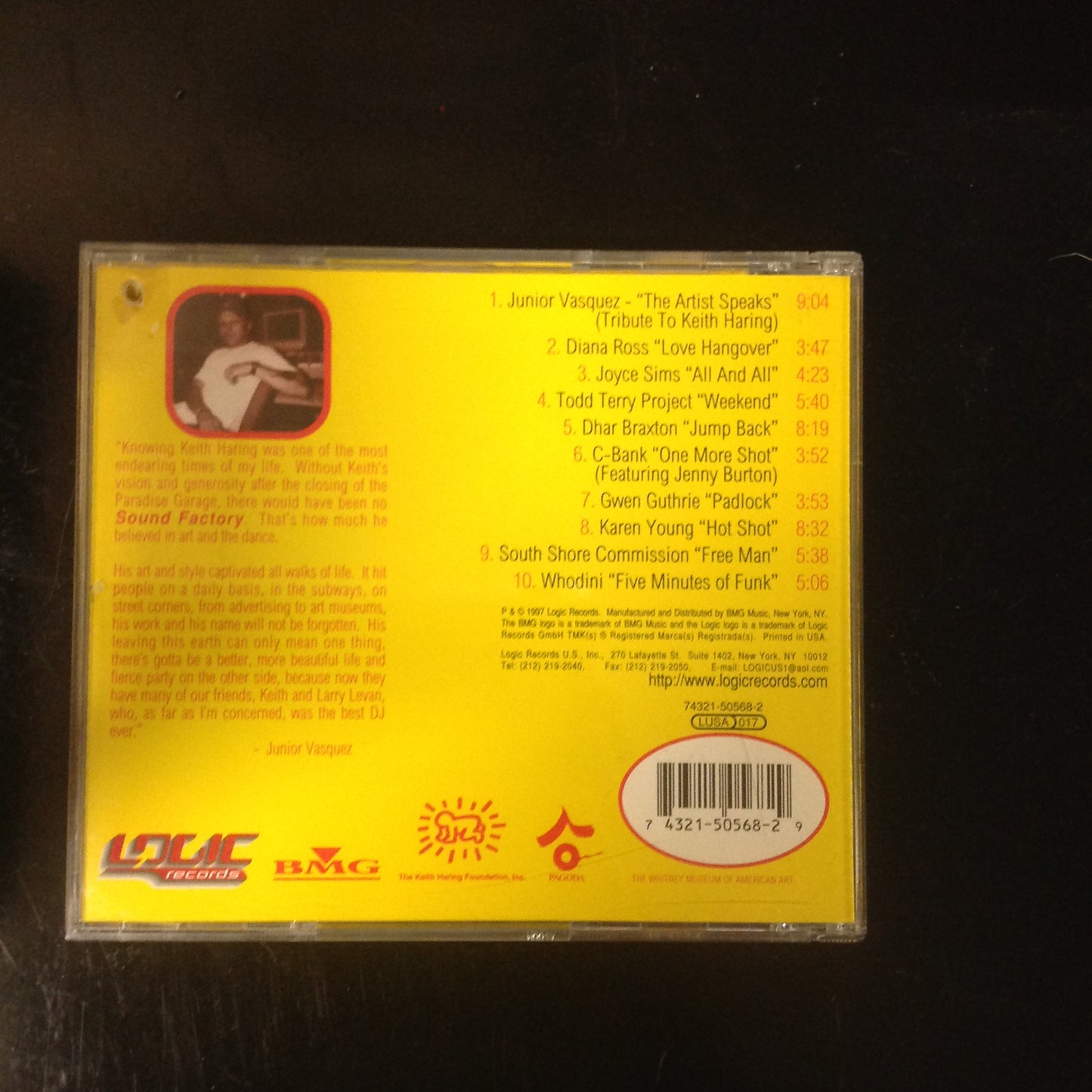 CD Keith Haring A Retrospective The Music of his Era 1997