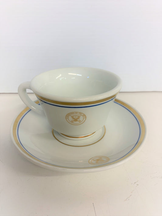 Vintage Department of the Navy Restaurant Ware Coffee Cups Inter-American
