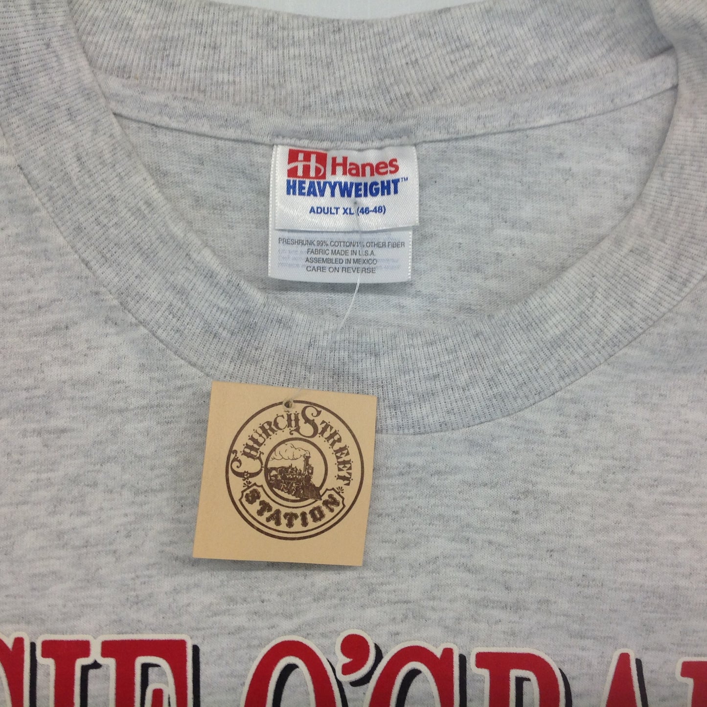 Souvenir Rosie O'Grady's Goodtime University Church Street Station Orlando Florida XL T-Shirt New with Tags