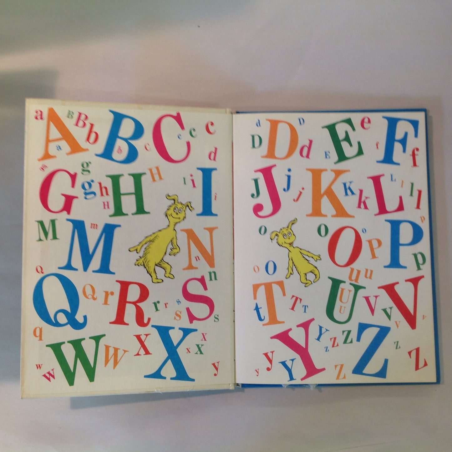 Vintage 1965 Hardcover Beginner Books Dr. Seuss DR SEUSS'S A B C