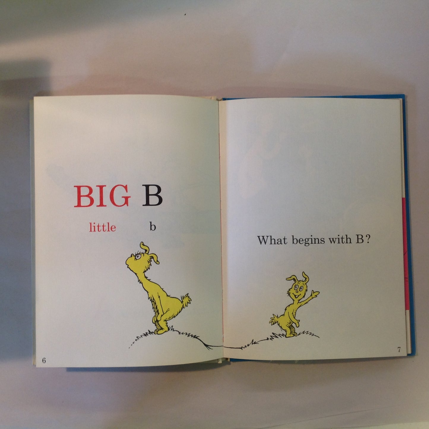 Vintage 1965 Hardcover Beginner Books Dr. Seuss DR SEUSS'S A B C