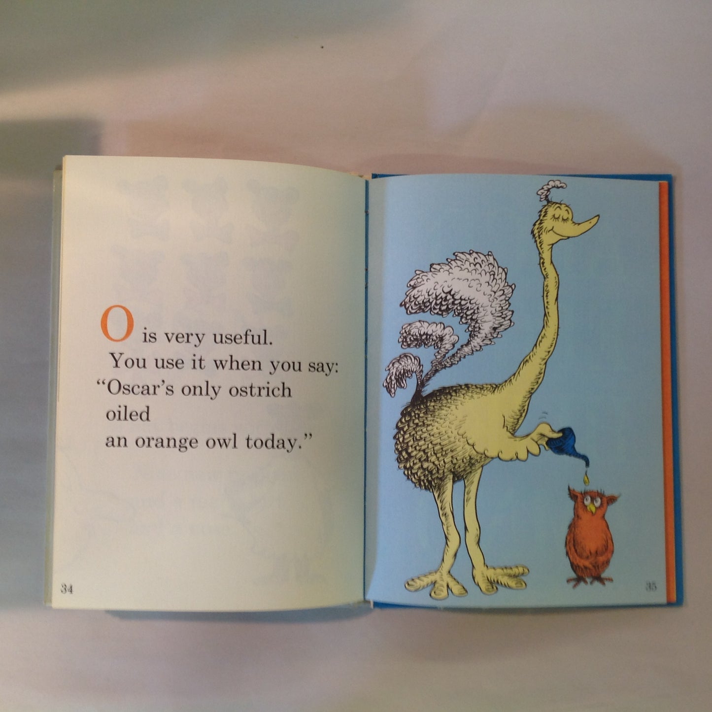 Vintage 1965 Hardcover Beginner Books Dr. Seuss DR SEUSS'S A B C