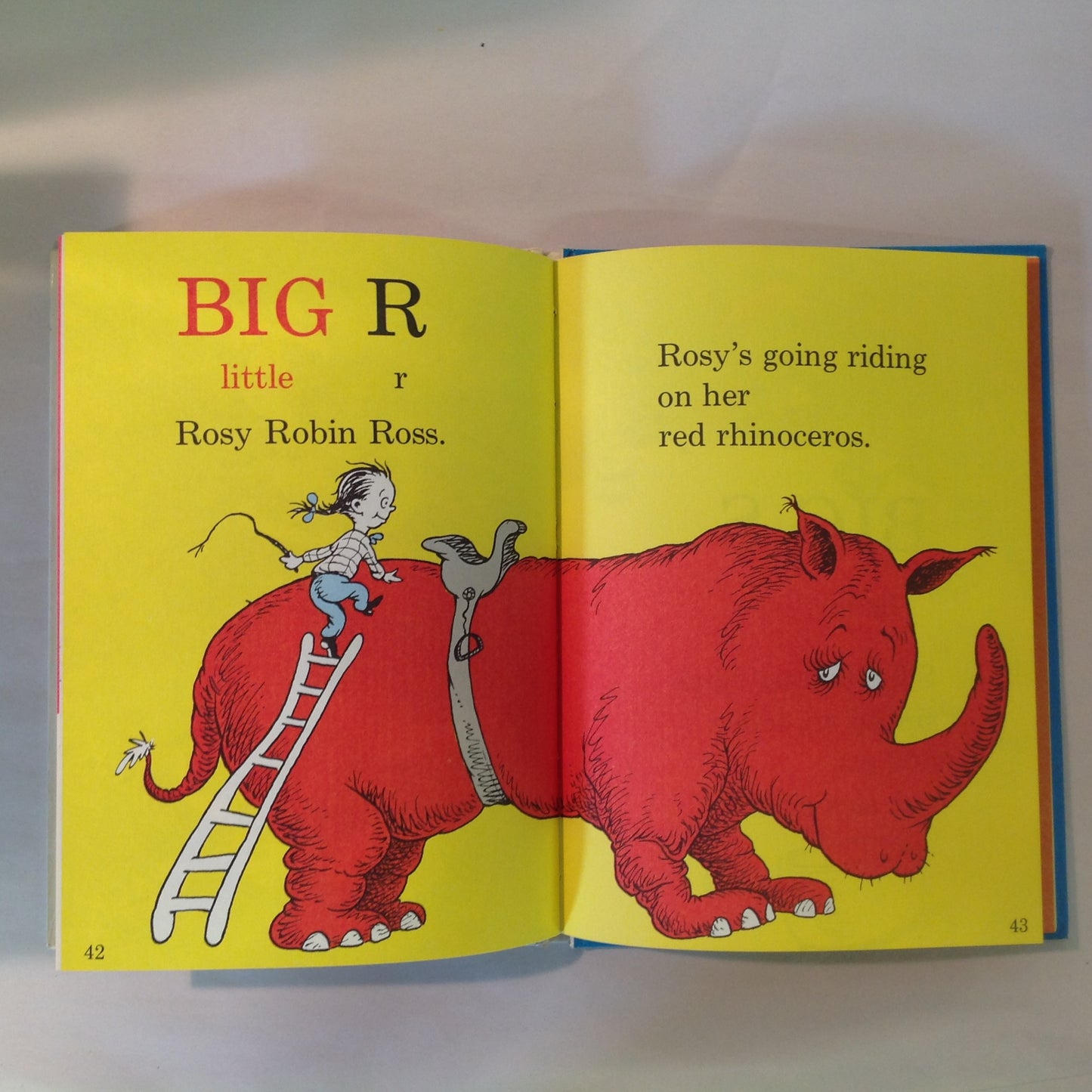 Vintage 1965 Hardcover Beginner Books Dr. Seuss DR SEUSS'S A B C