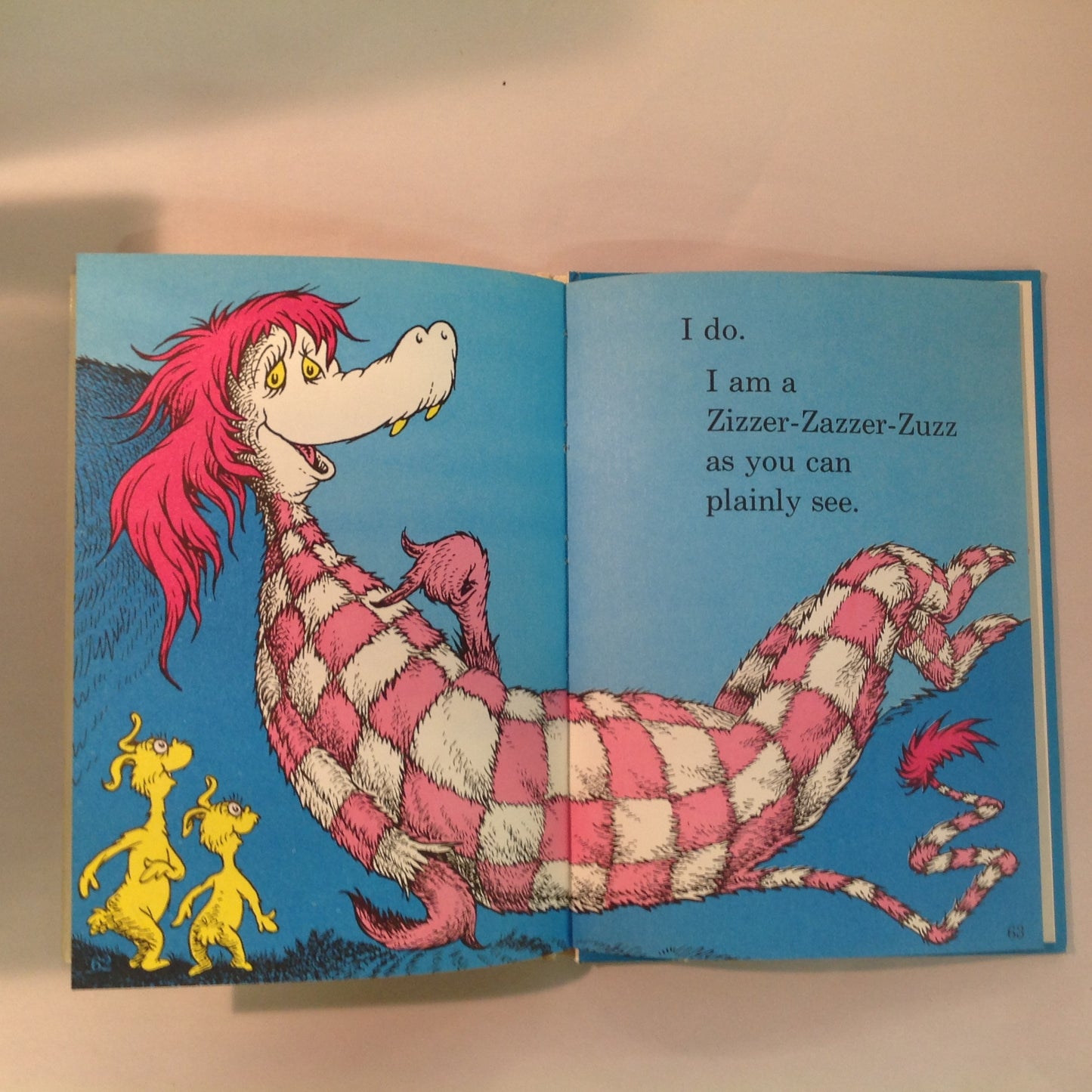 Vintage 1965 Hardcover Beginner Books Dr. Seuss DR SEUSS'S A B C