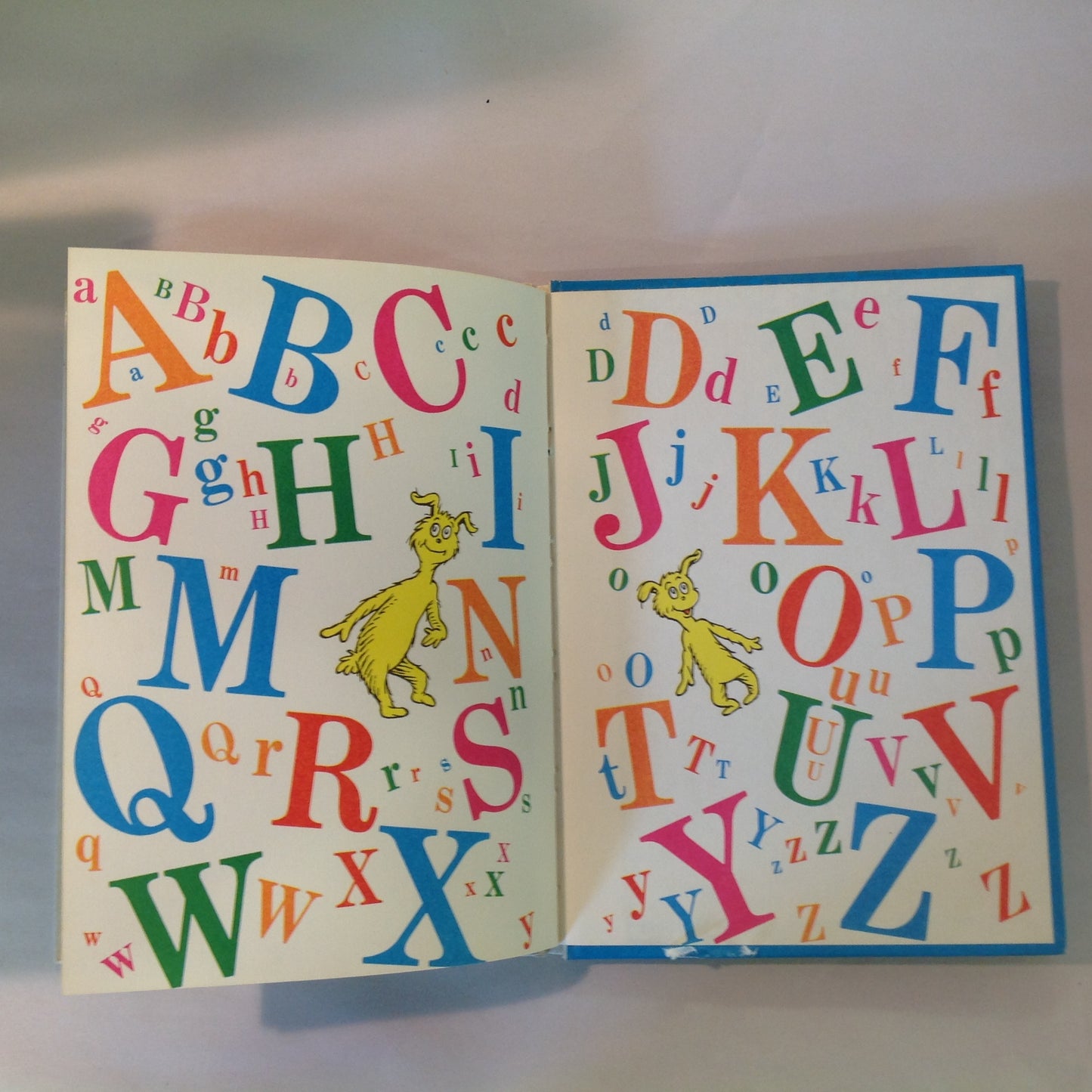Vintage 1965 Hardcover Beginner Books Dr. Seuss DR SEUSS'S A B C