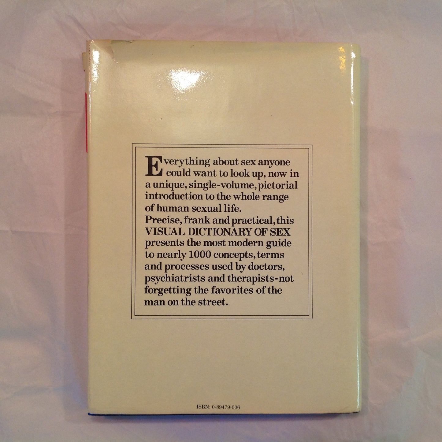 Vintage 1977 Hardcover with Dust Jacket The Visual Dictionary of SEX First American Edition