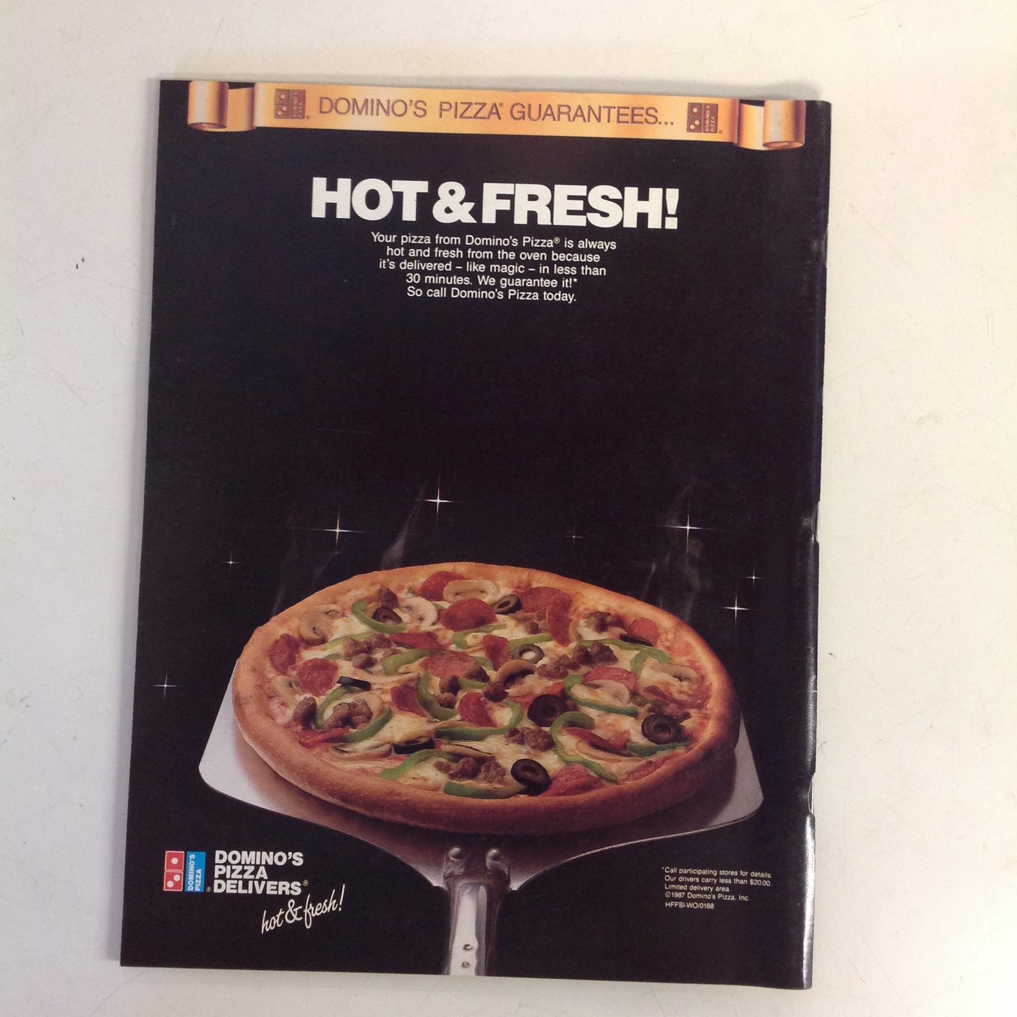 Vintage Official 1988 Detroit Tigers Baseball Yearbook