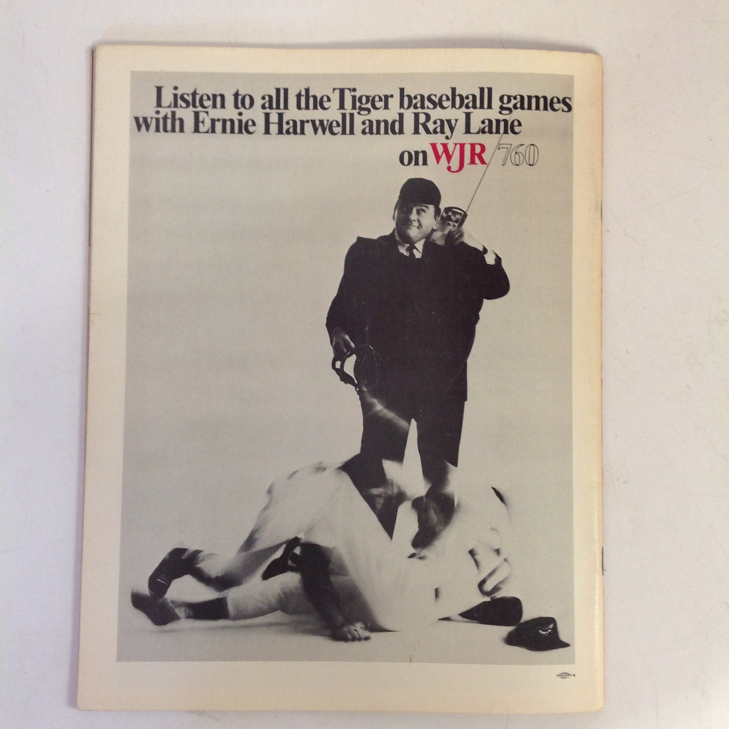 Vintage Official 1970 Detroit Tigers Baseball Yearbook