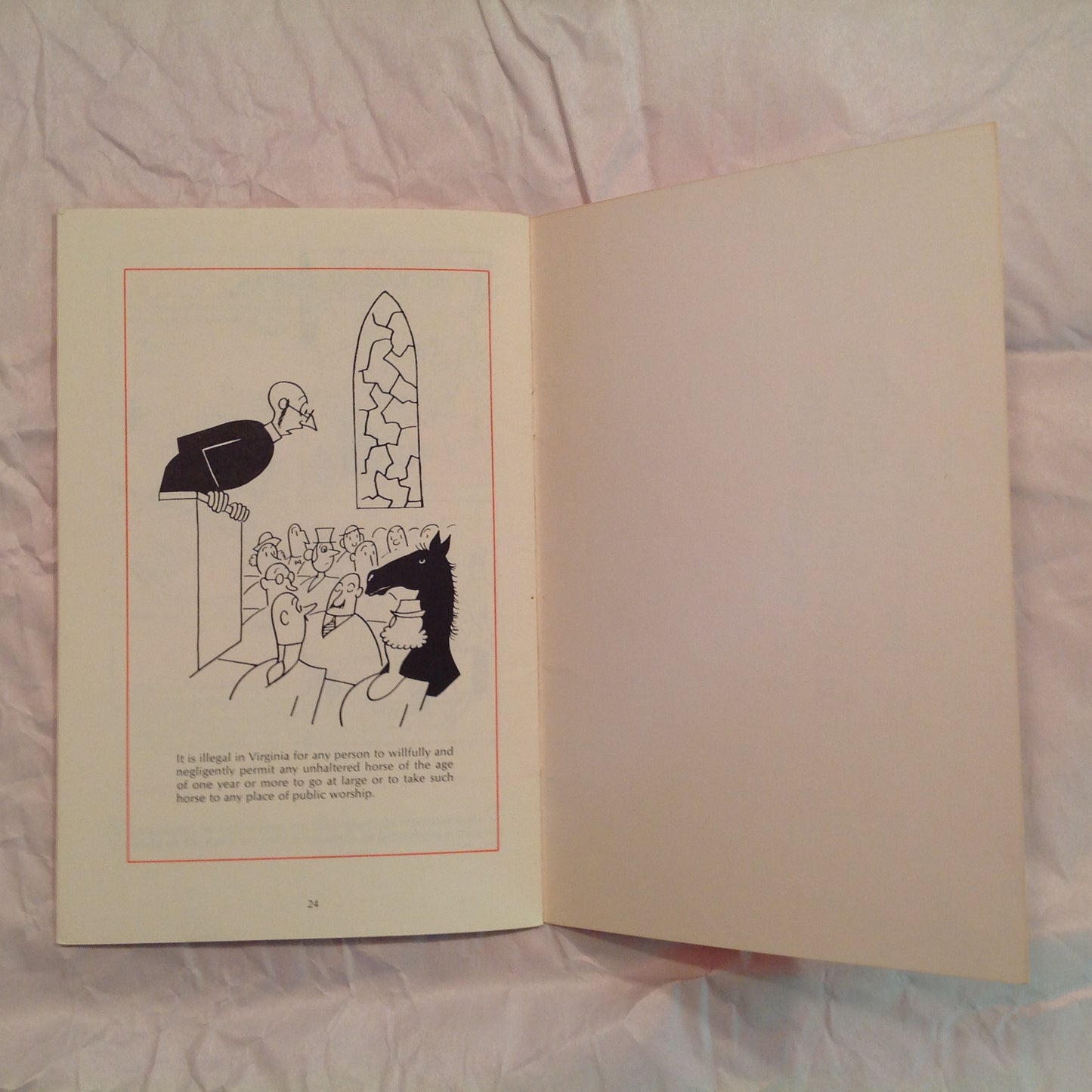 Vintage 1971 Paperback Booklet It's Against The Law Reader's Digest Humor Cartoons