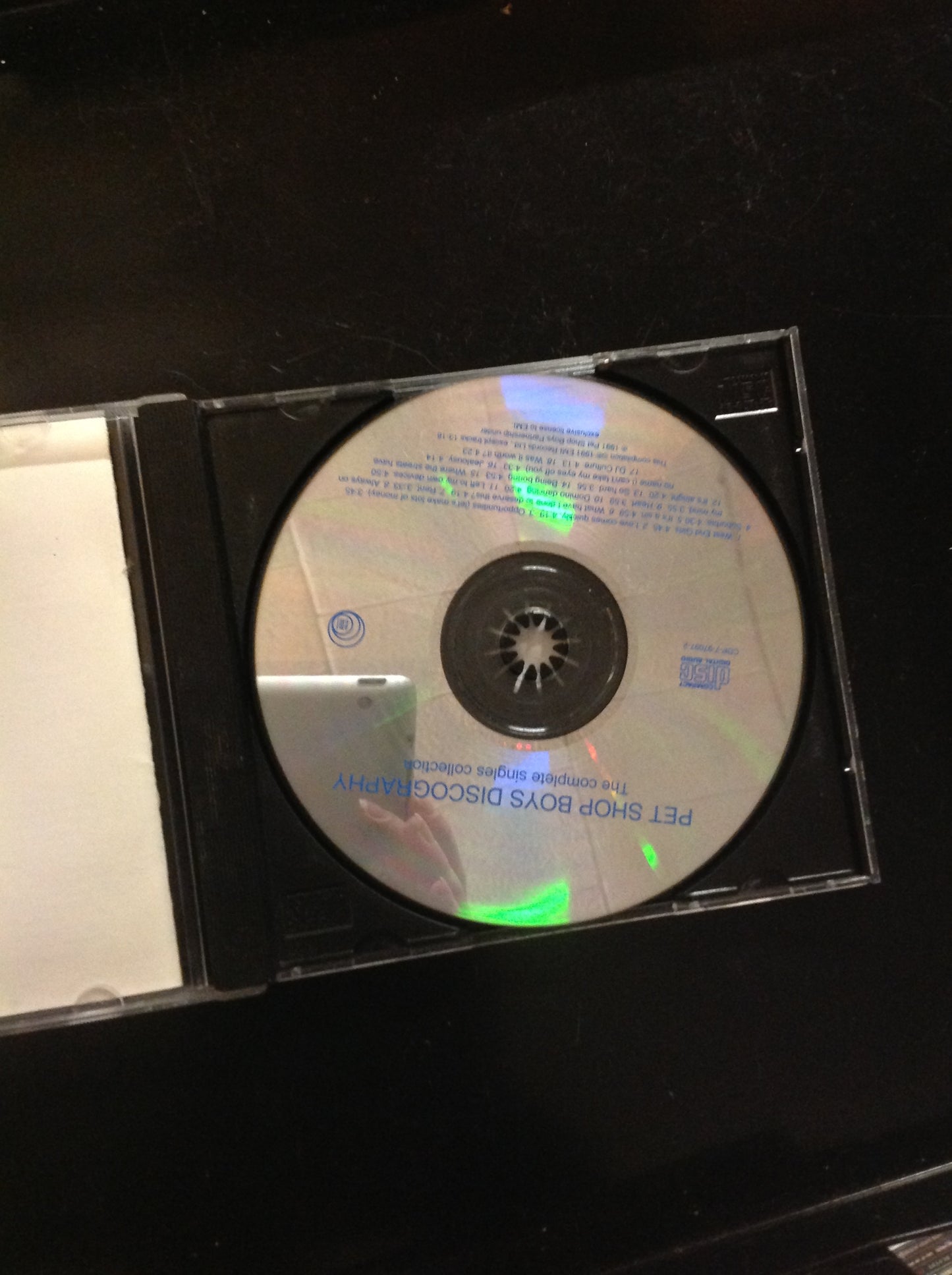 CD Pet Shop Boys Discography Complete Singles CDP-7-97097-2 1997