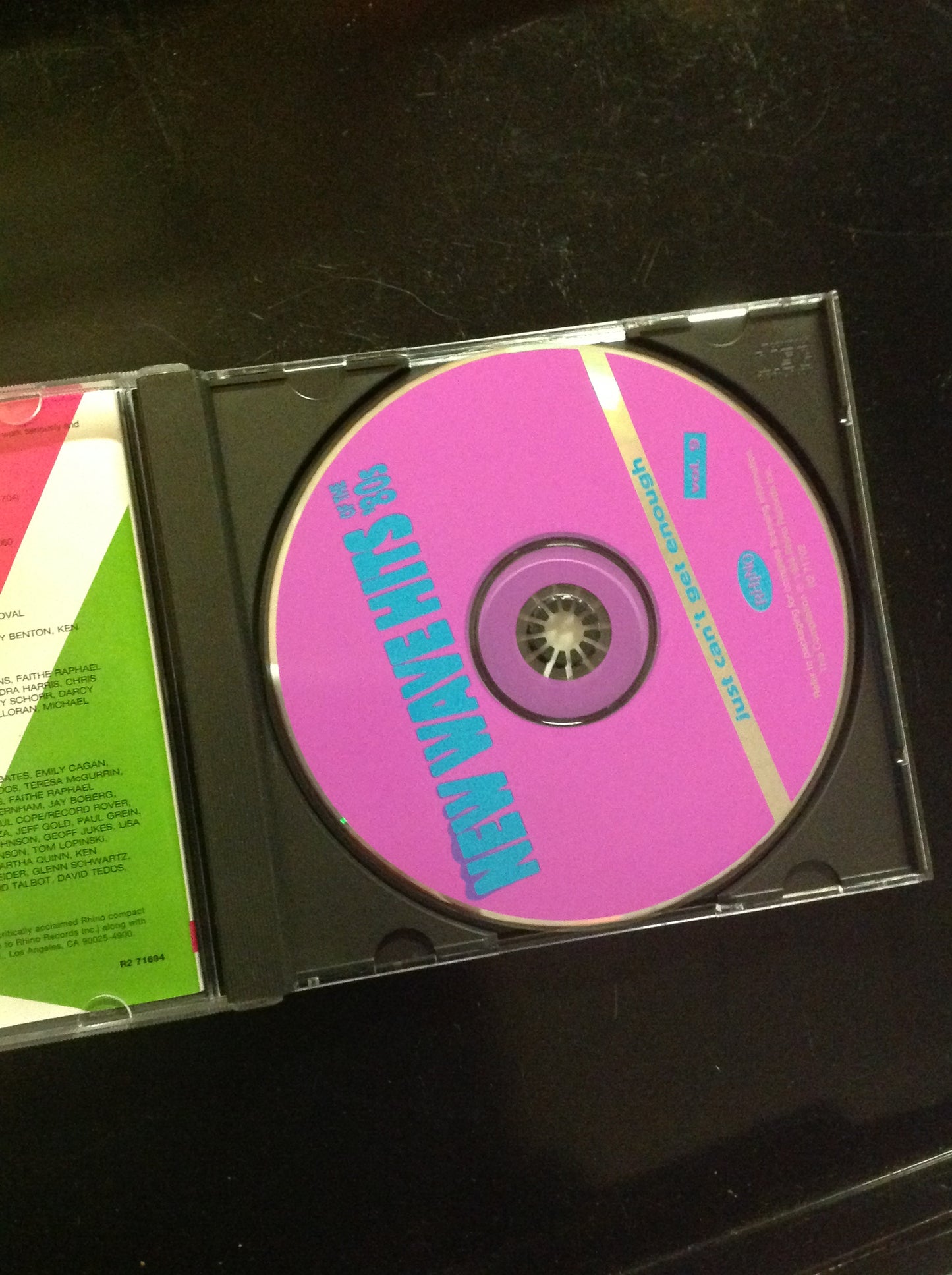 CD Various Artists Just Can't Get Enough New Wave Hits of the 80's Vol. 1 r271694 1994