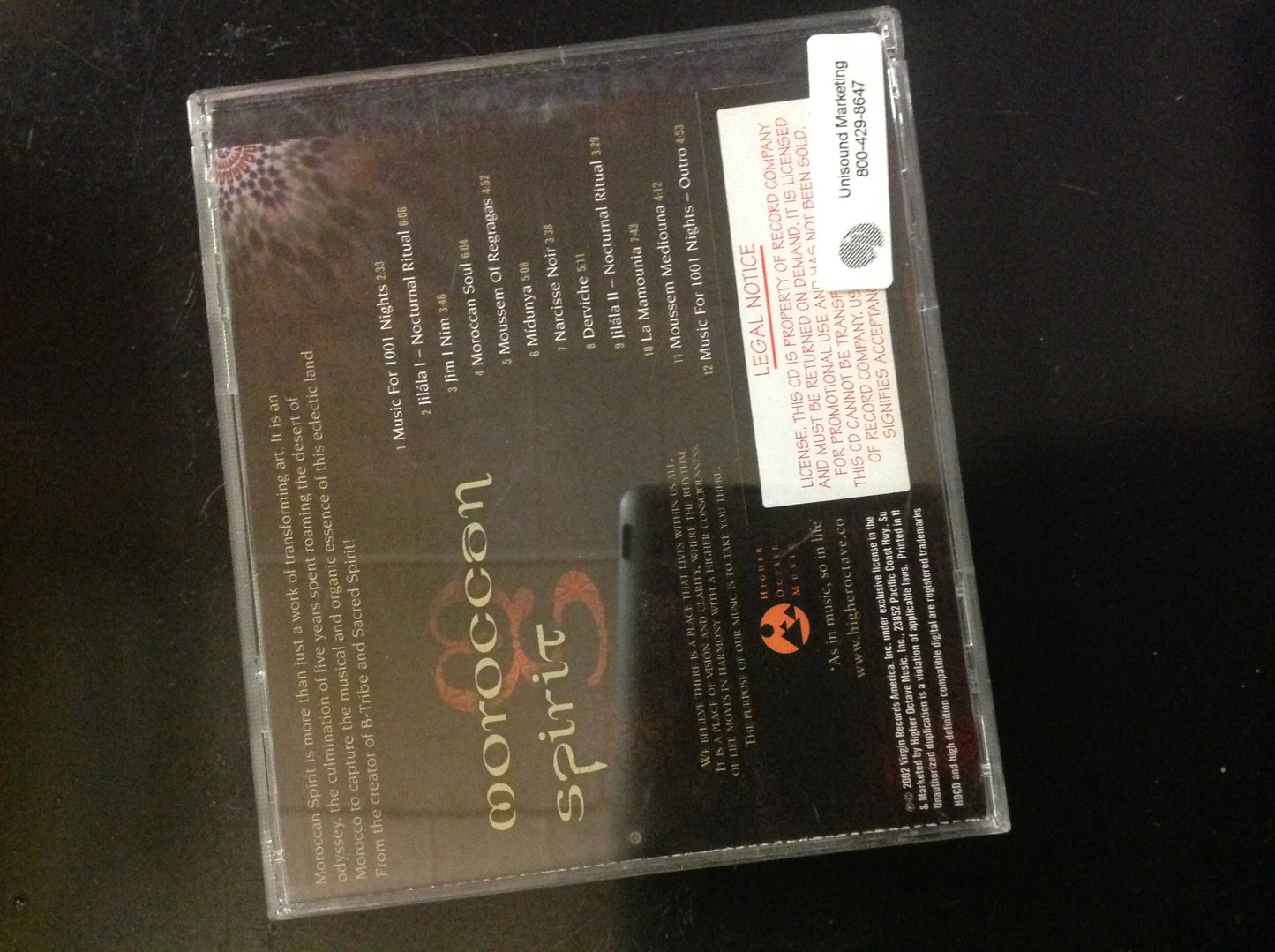 Moroccan Spirit - Higher Octave *Single #122