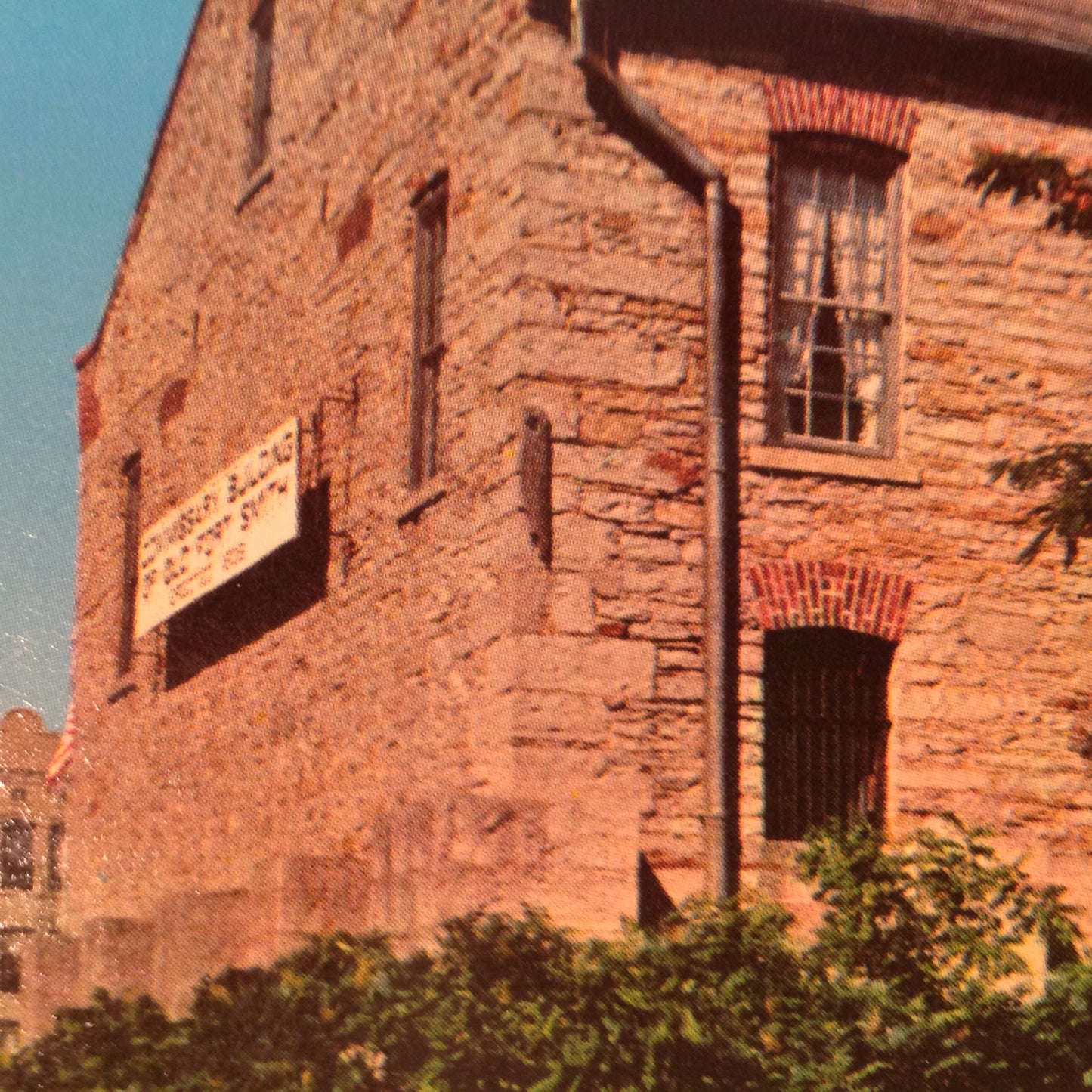 Vintage 1966 Curteich Color Souvenir Postcard Exterior Old Fort Museum Fort Smith Arkansas