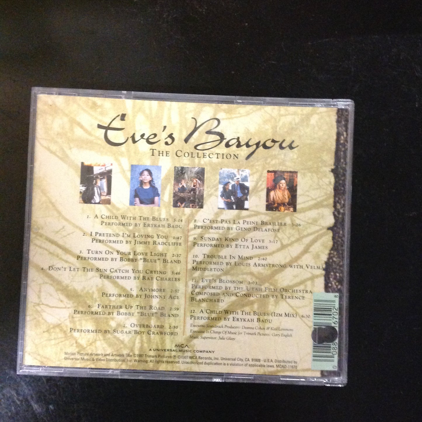 CD Eve's Bayou Soundtrack The Collection MCAD-11670 Movie Soul Samuel L. Jackson Promo Jazz