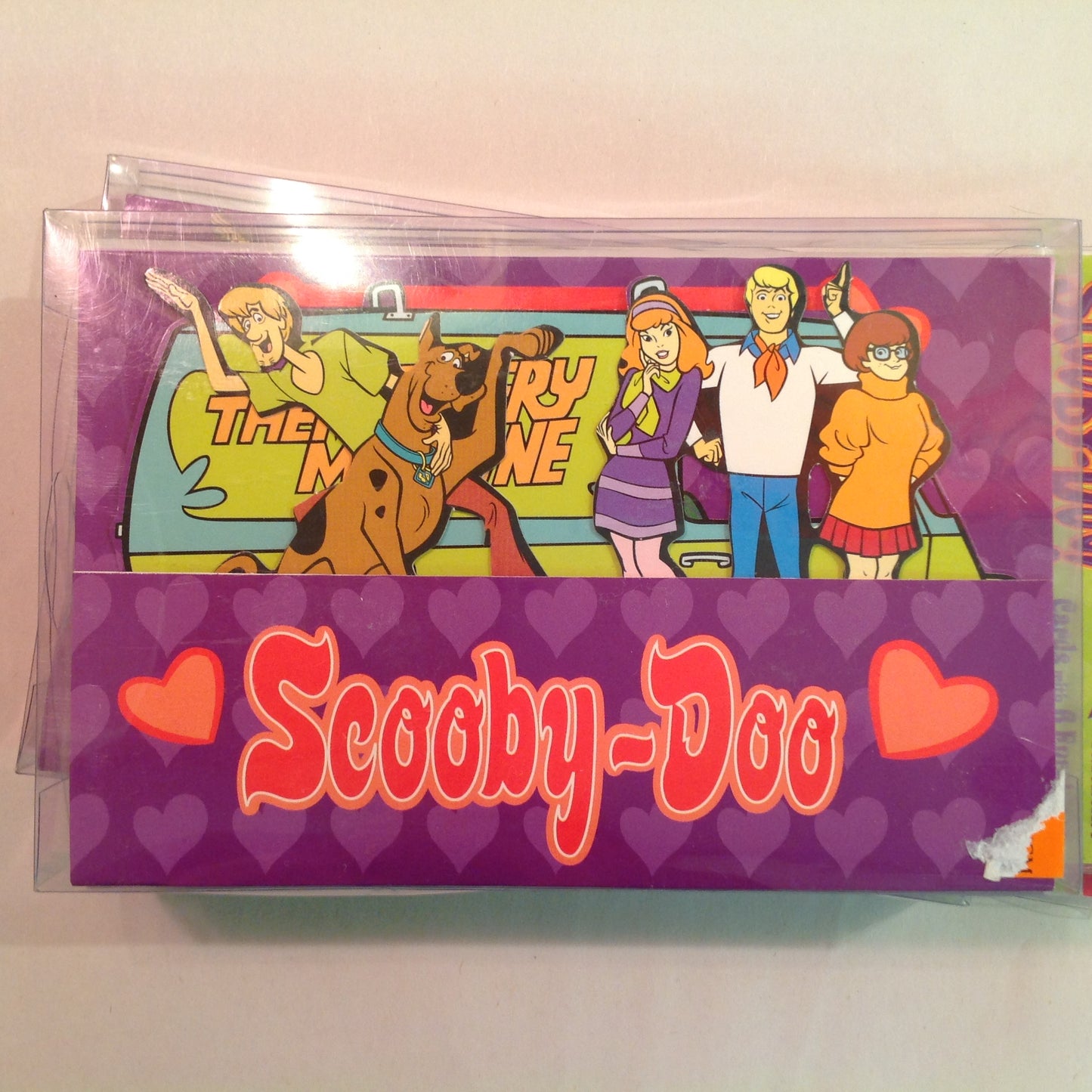 Vintage NOS Scooby-Doo 6 Pop-Up Valentine Cards with Envelopes