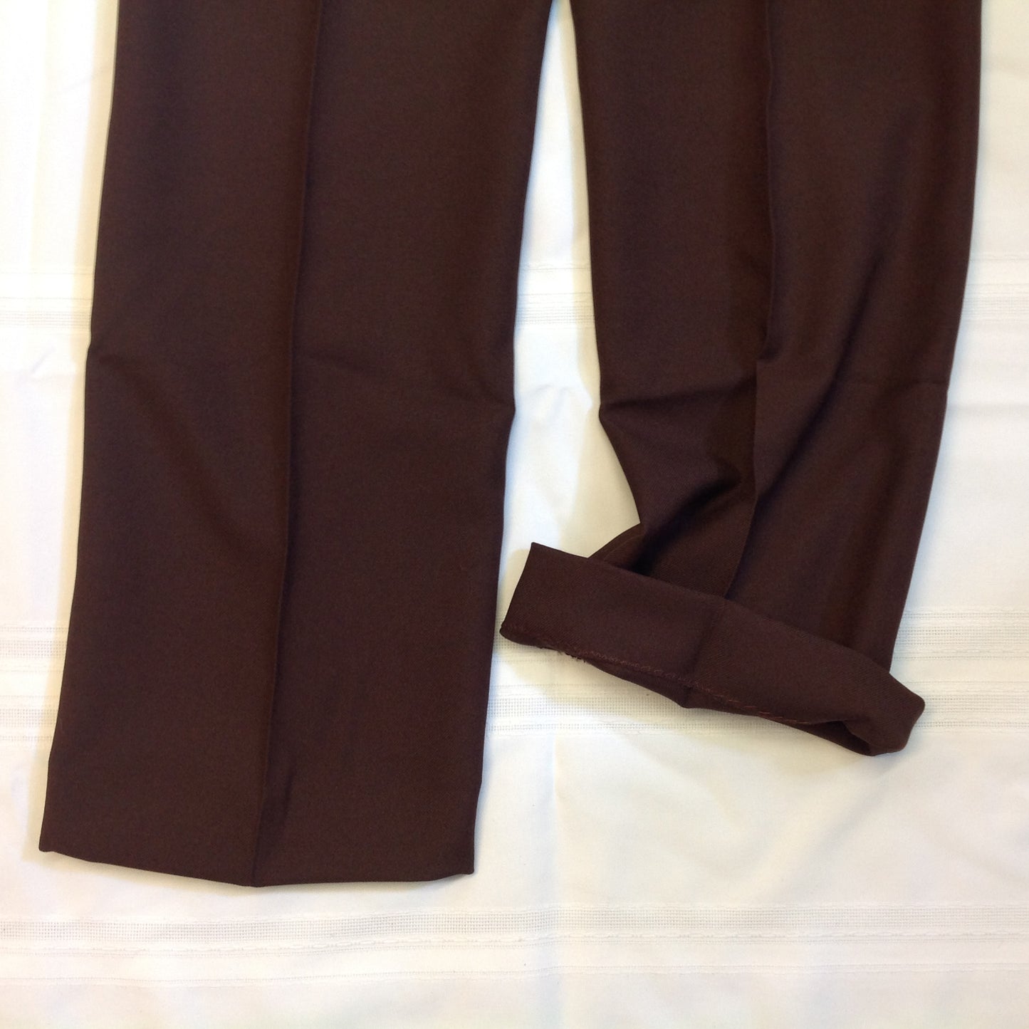 Vintage 1970's Dark Brown Levi's Action Slacks 36" x 34"