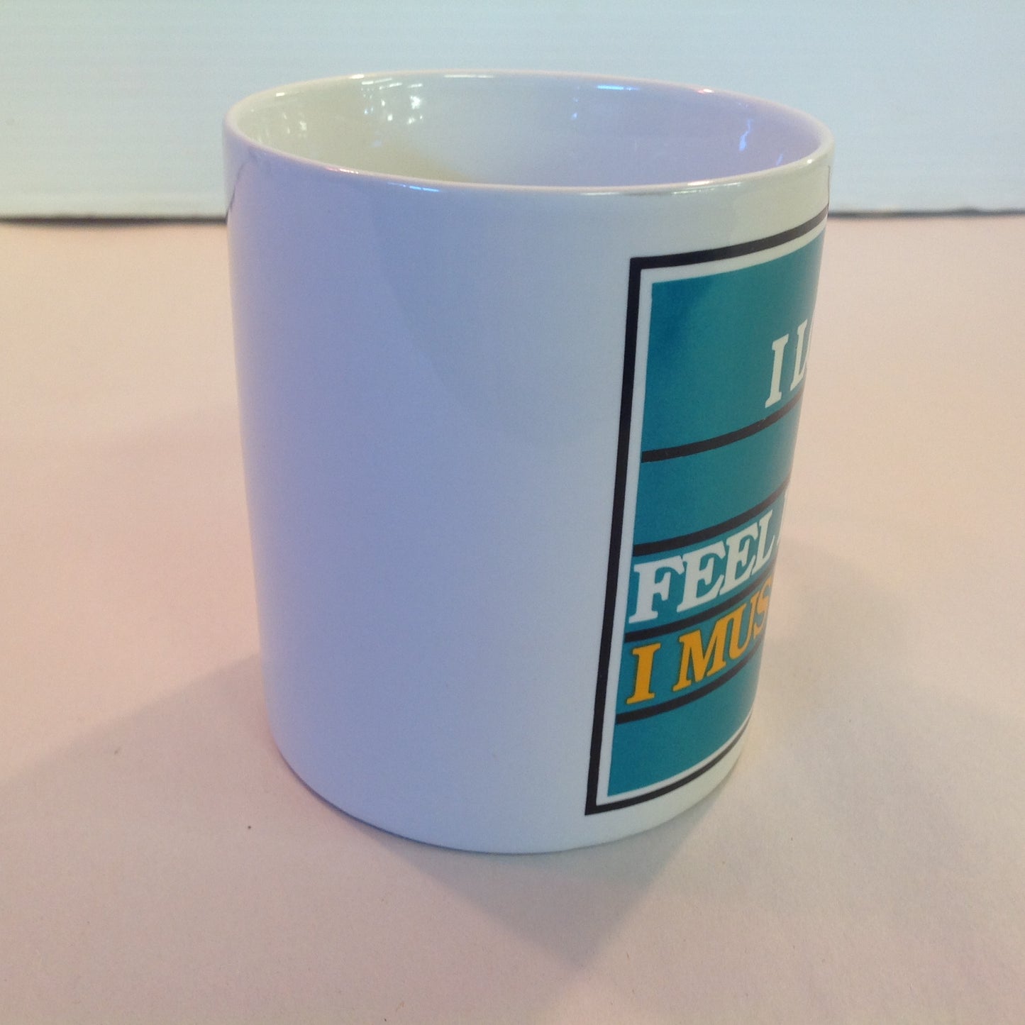 Vintage 1980's I Must Be 40 Novelty Coffee Mug Studio 4 East
