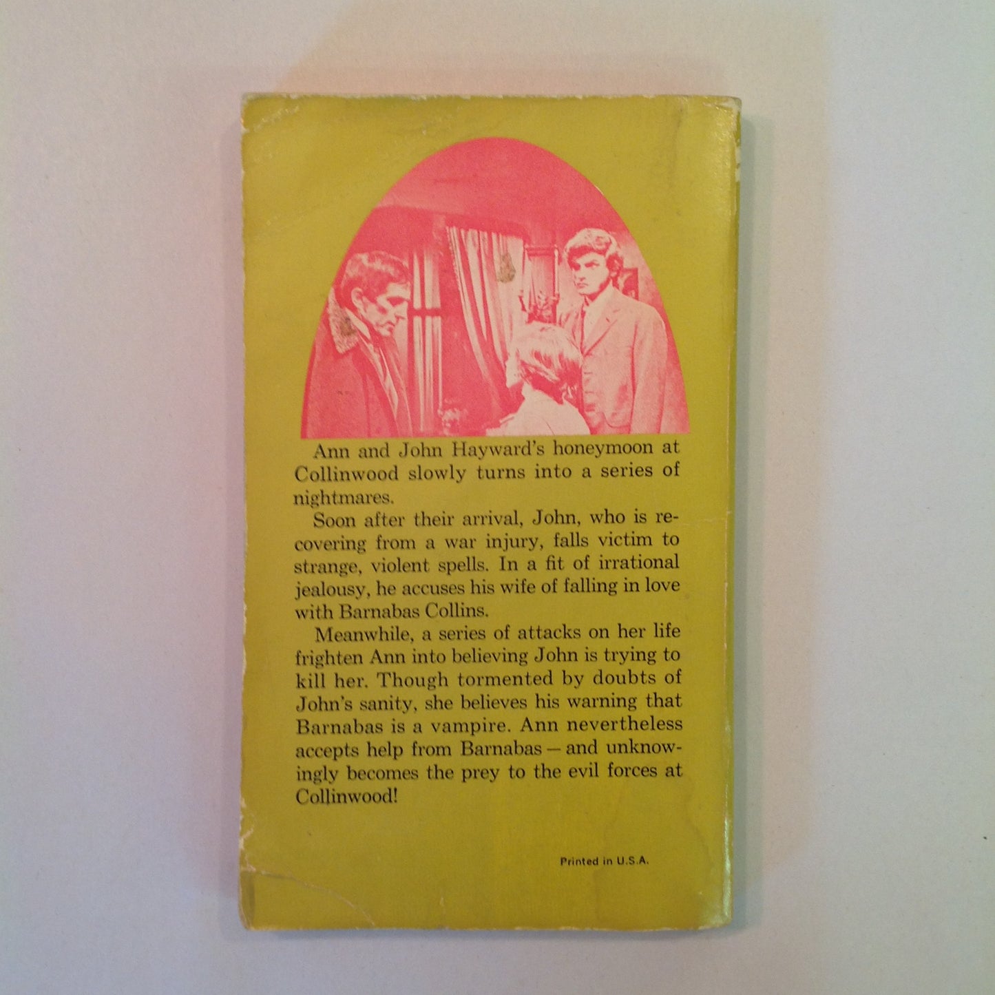 Vintage 1970 MM Paperback Dark Shadows Barnabas, Quentin and the Frightened Bride Marilyn Ross