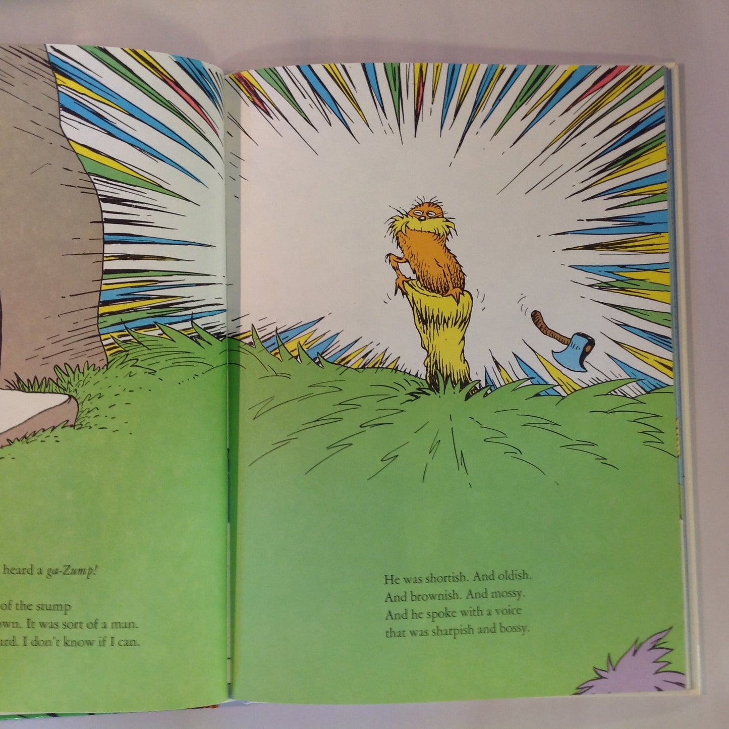 Vintage 1971 Hardcover Dr Seuss THE LORAX