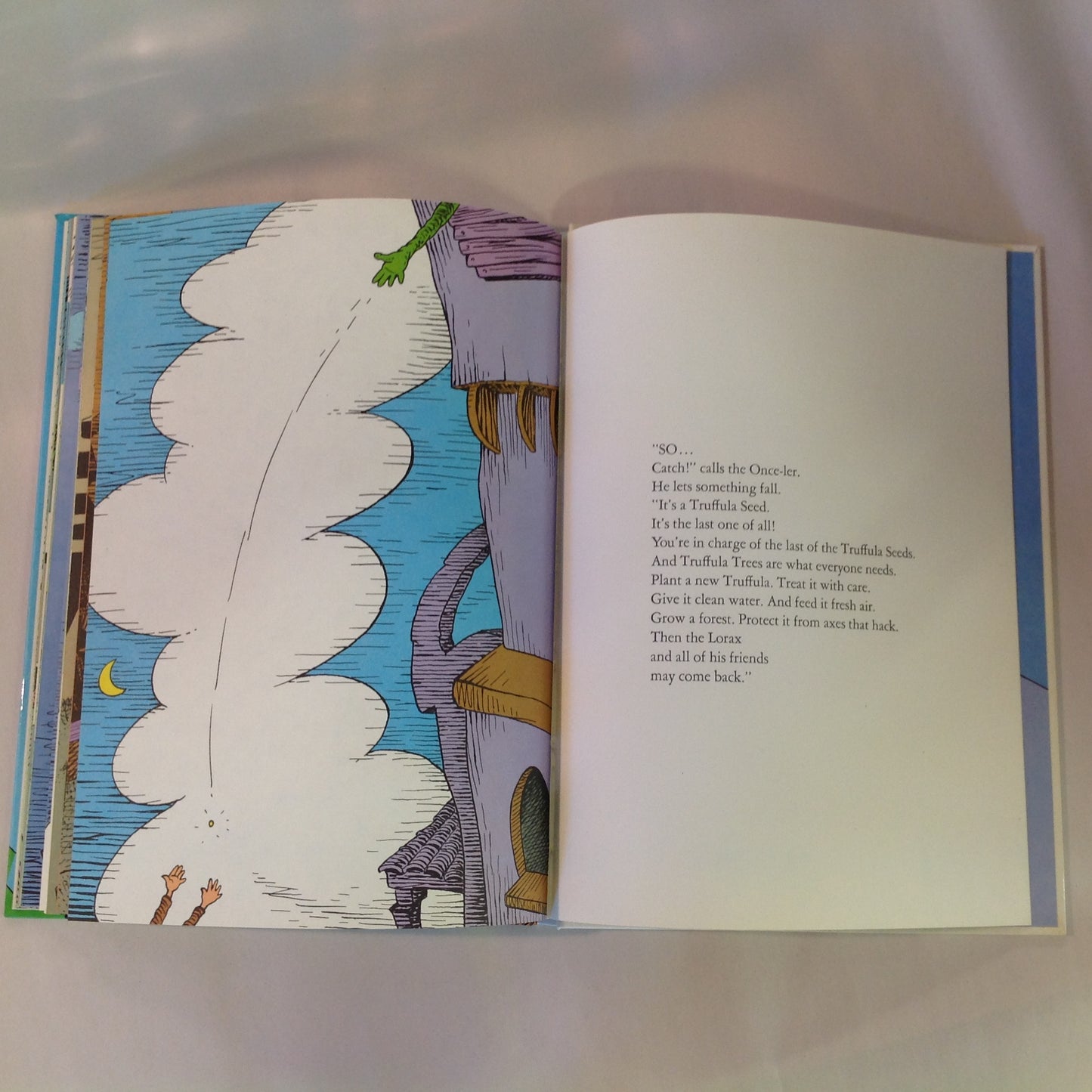 Vintage 1971 Hardcover Dr Seuss THE LORAX