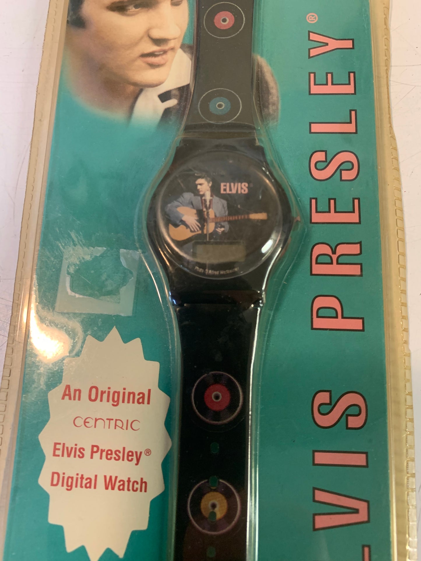 Cool 2005 Collectible Elvis Presley Digital Watch NOS Sealed Centric