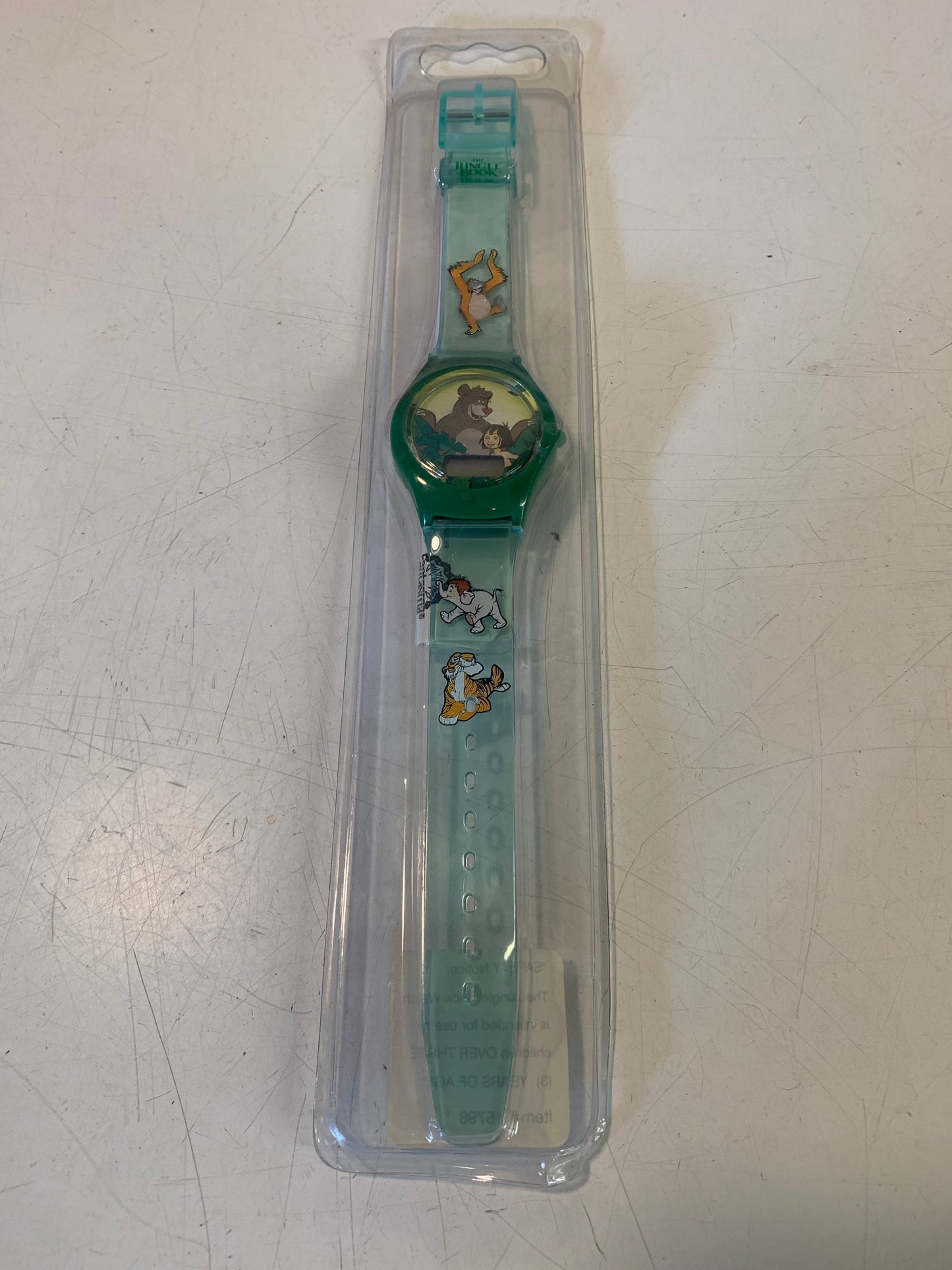 Vintage Walt Disney's The Jungle Book Digital Watch NOS Sealed