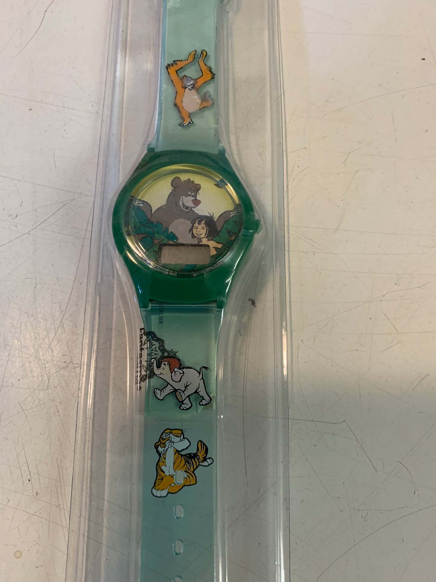 Vintage Walt Disney's The Jungle Book Digital Watch NOS Sealed
