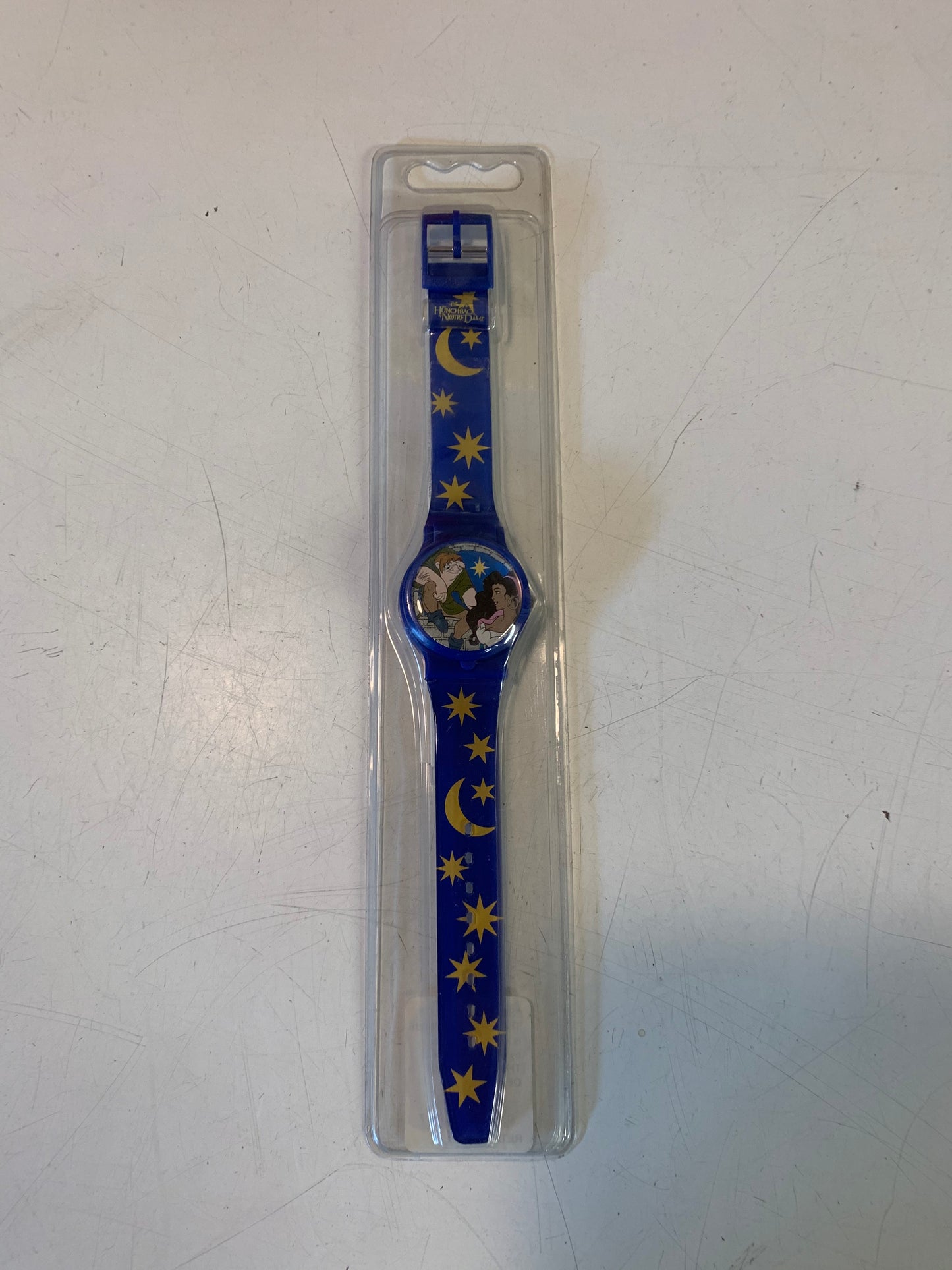 Vintage Walt Disney's Flip Top Hunchback Of Notre Dame Digital Watch NOS Sealed