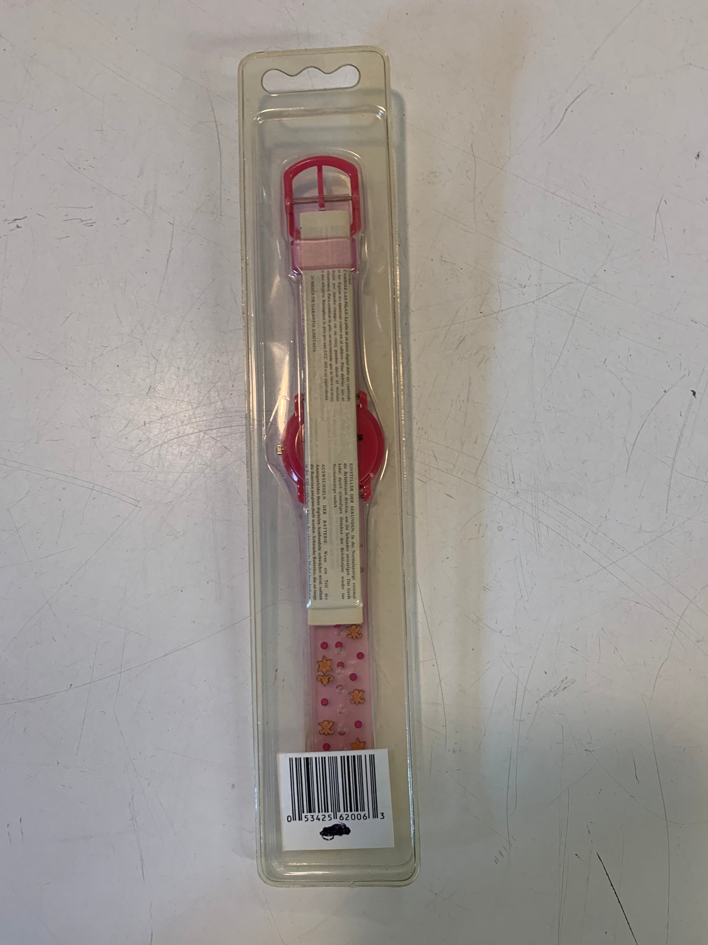 Vintage Walt Disney's The Aristocats Pink Digital Watch NOS Sealed