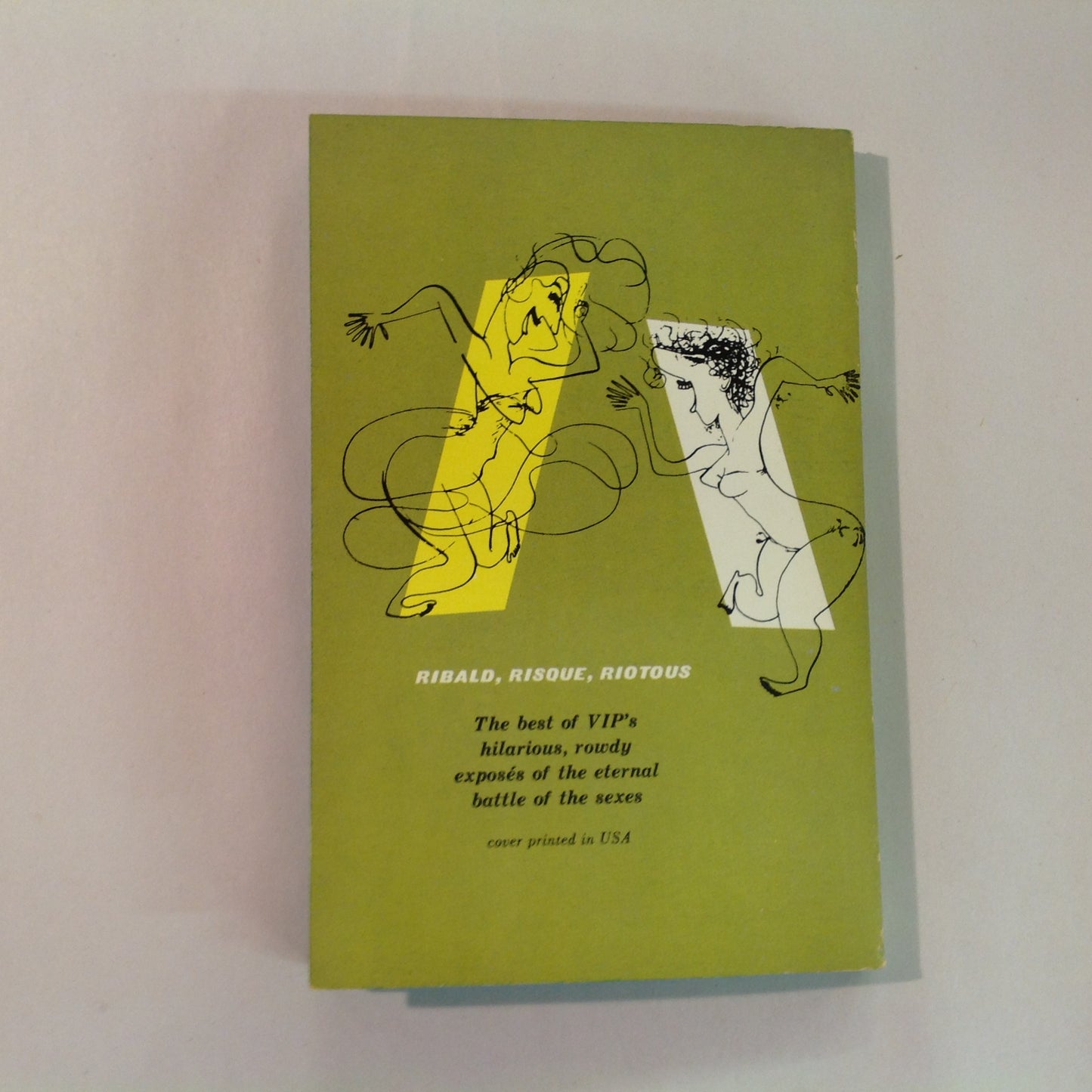 Vintage 1962 Paperback MAN THE BEAST AND THE WILD WILD WOMEN by VIP