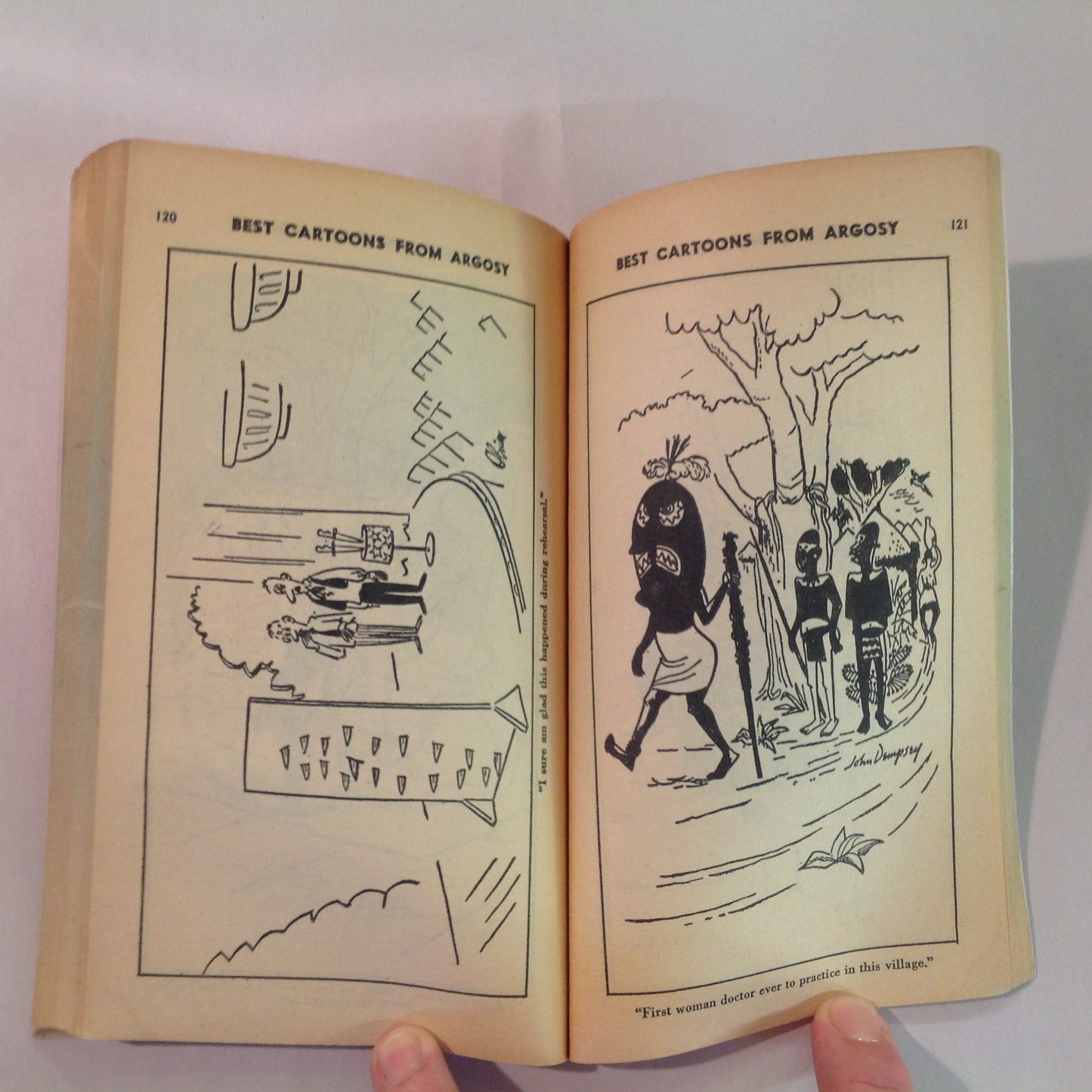 Vintage 1958 Zenith Books Paperback BEST CARTOONS FROM ARGOSY