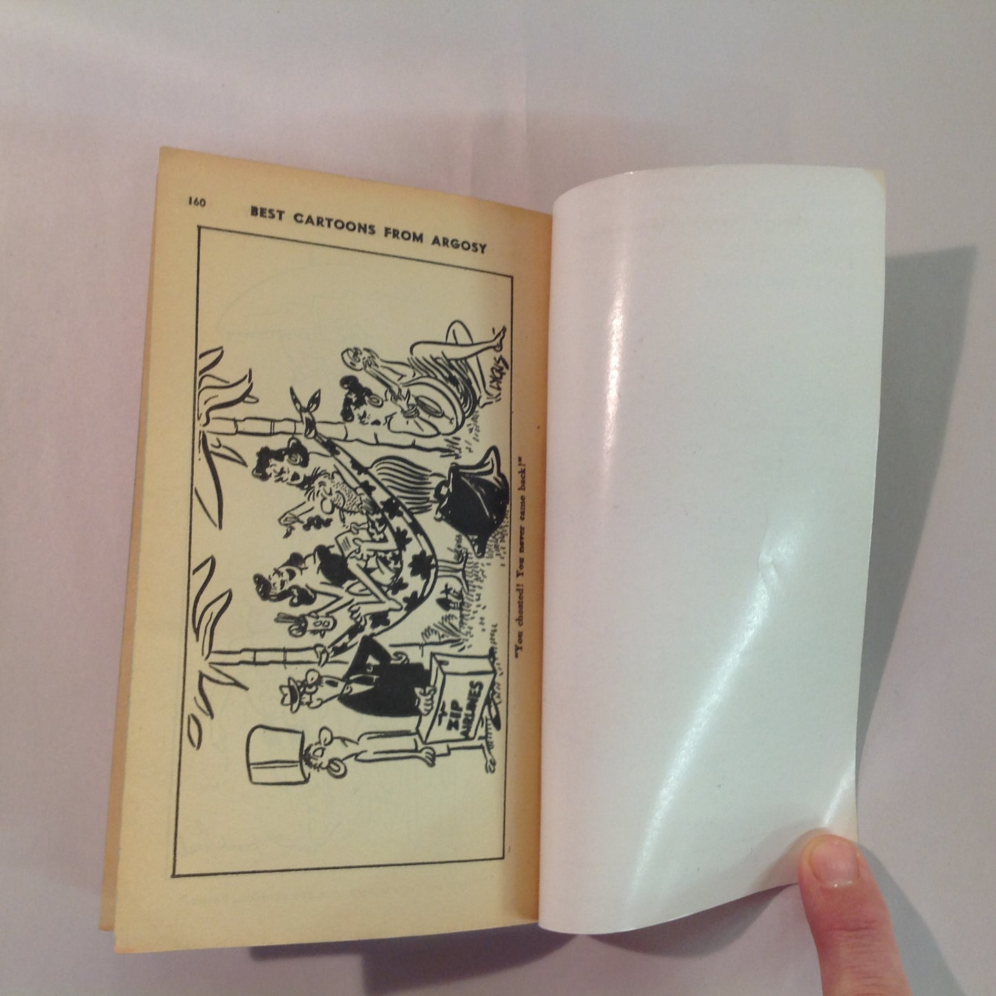 Vintage 1958 Zenith Books Paperback BEST CARTOONS FROM ARGOSY