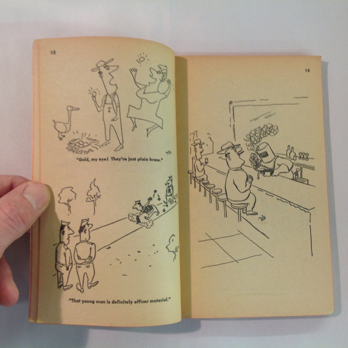Vintage 1959 Fawcett Crest Paperback CRAZY CARTOONS By VIP