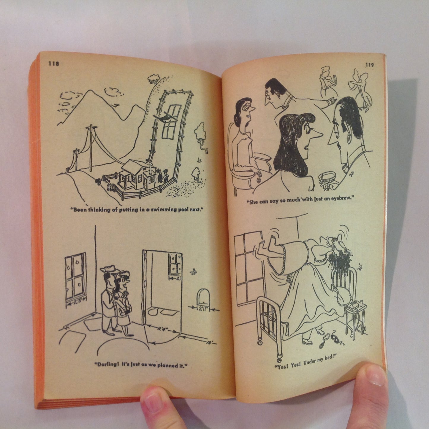 Vintage 1959 Fawcett Crest Paperback CRAZY CARTOONS By VIP