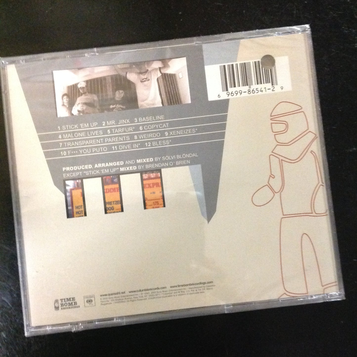 CD SEALED Jinx 2002 Quarashi CK86541 unopened