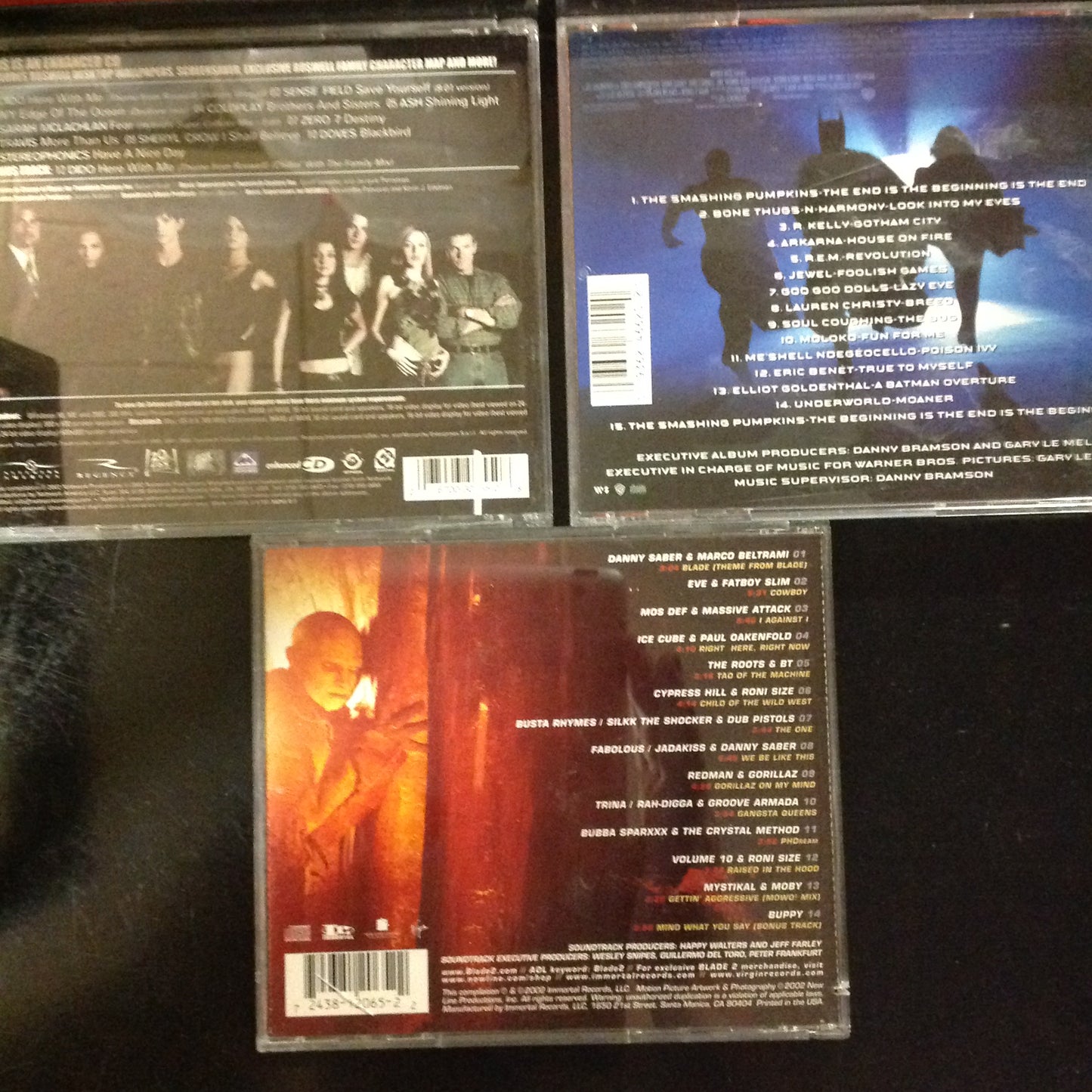 Bargain Set Bundle #87 - Blade 2 (soundtrack) / Roswell (soundtrack) / Batman & Robin (soundtrack)