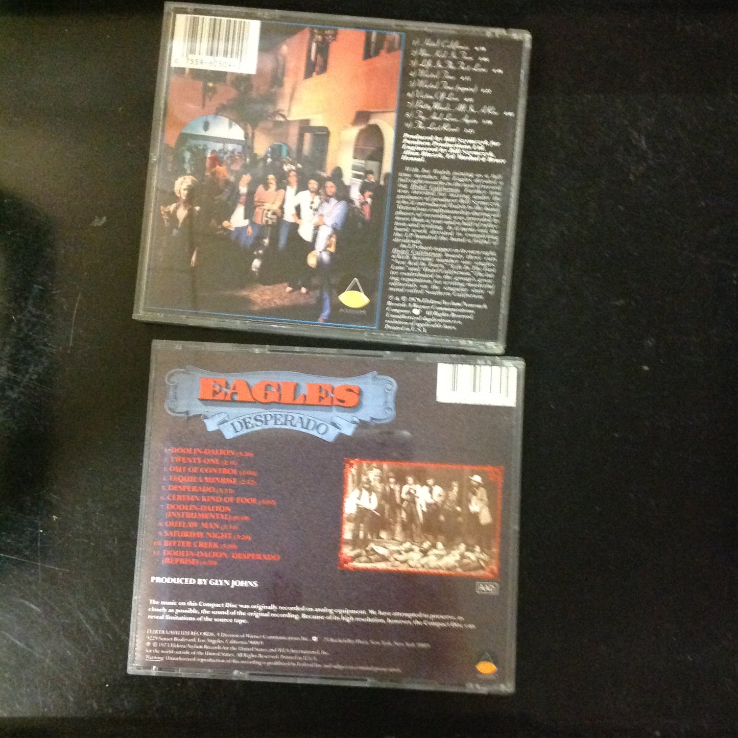 2 Disc SET BARGAIN CDs Eagles Hotel California Desperado